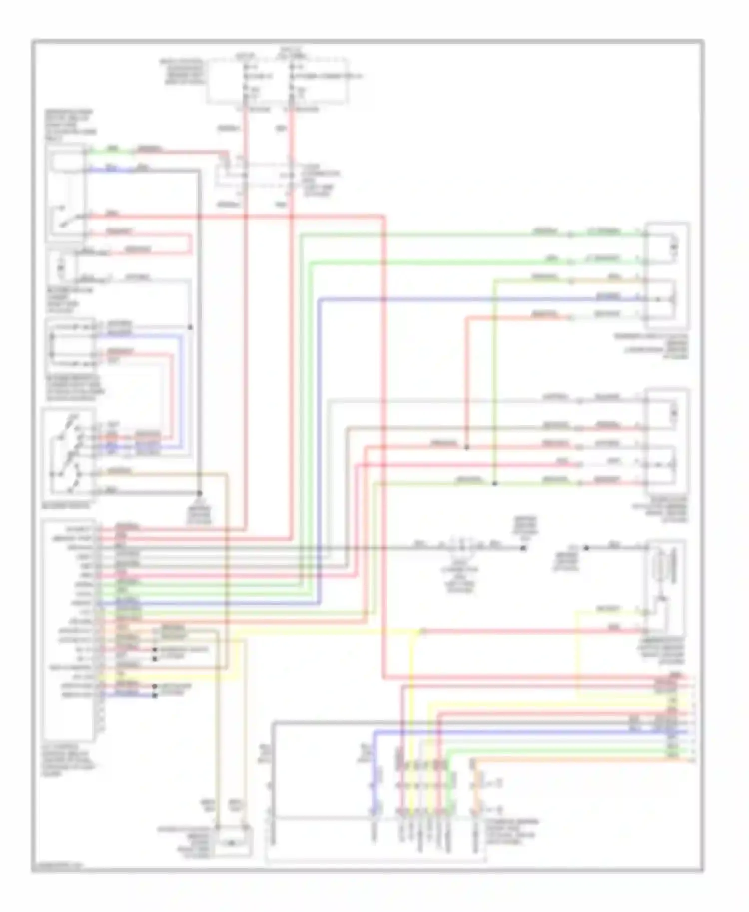 Tiburon Hyundai II (2002-2007): Manual a/c circuit (1 of 2)