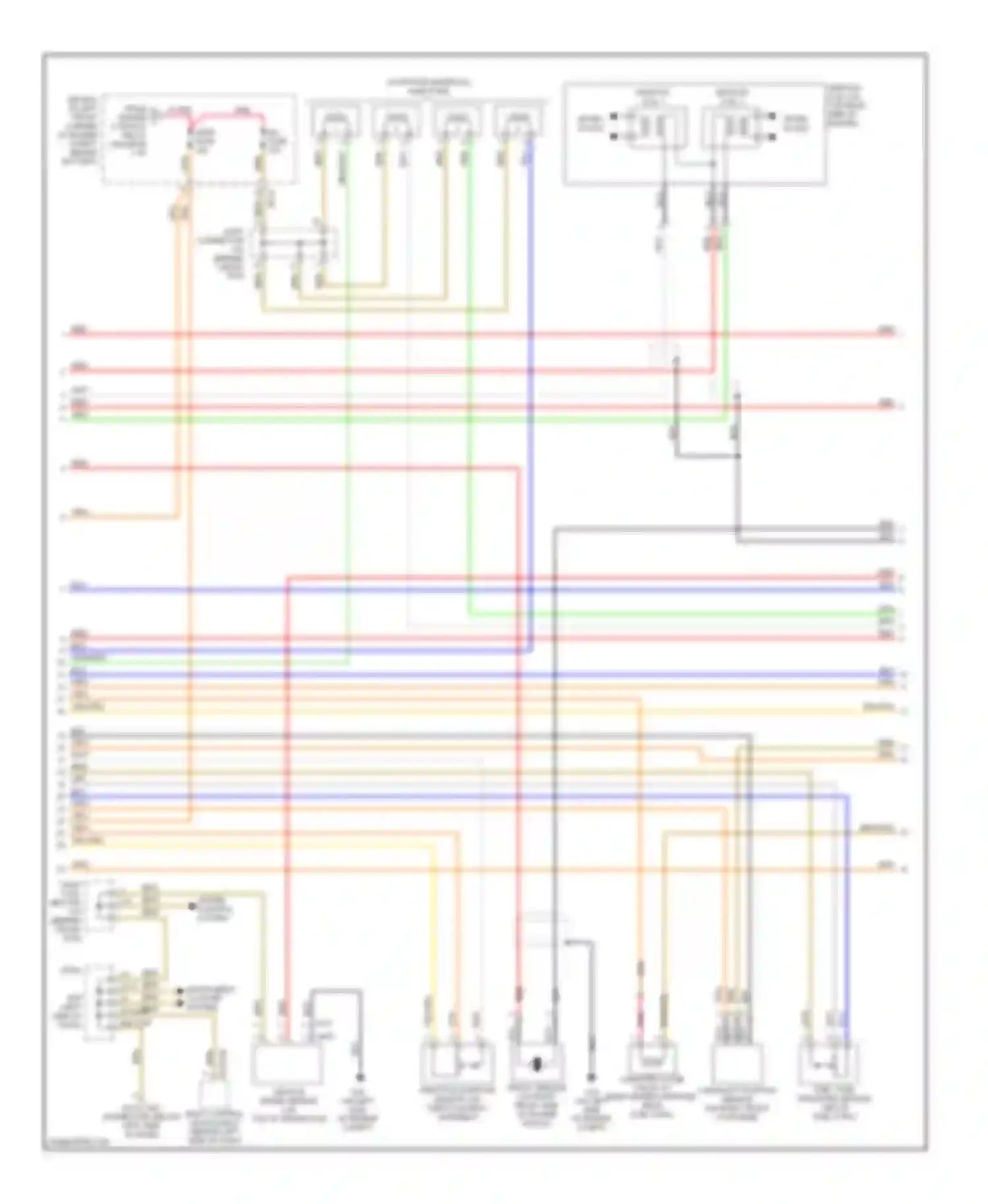 Tiburon Hyundai II (2002-2007): Wiring diagram engine performance 2.0l (2 of 4)