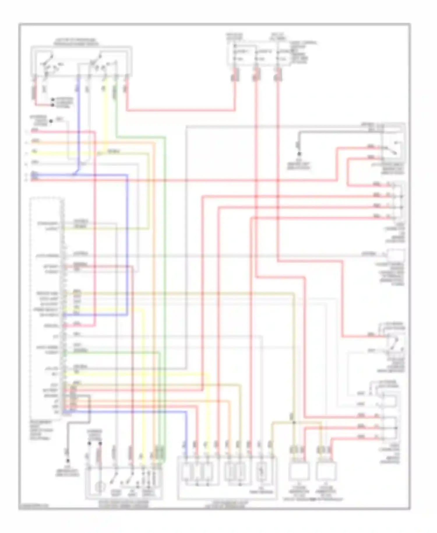 Tiburon Hyundai II (2002-2007): Wiring diagram engine performance 2.0l (4 of 4)