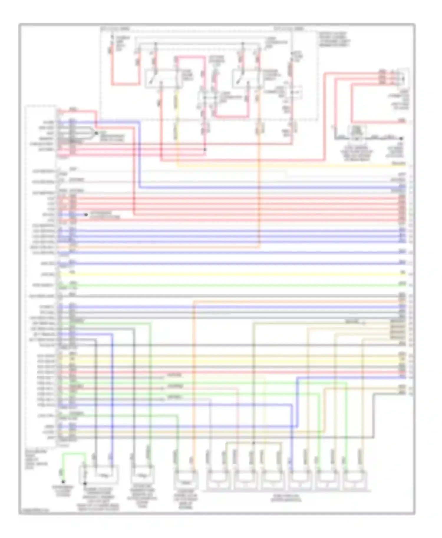 Tiburon Hyundai II (2002-2007): Wiring diagram engine performance 2.7l (1 of 4)