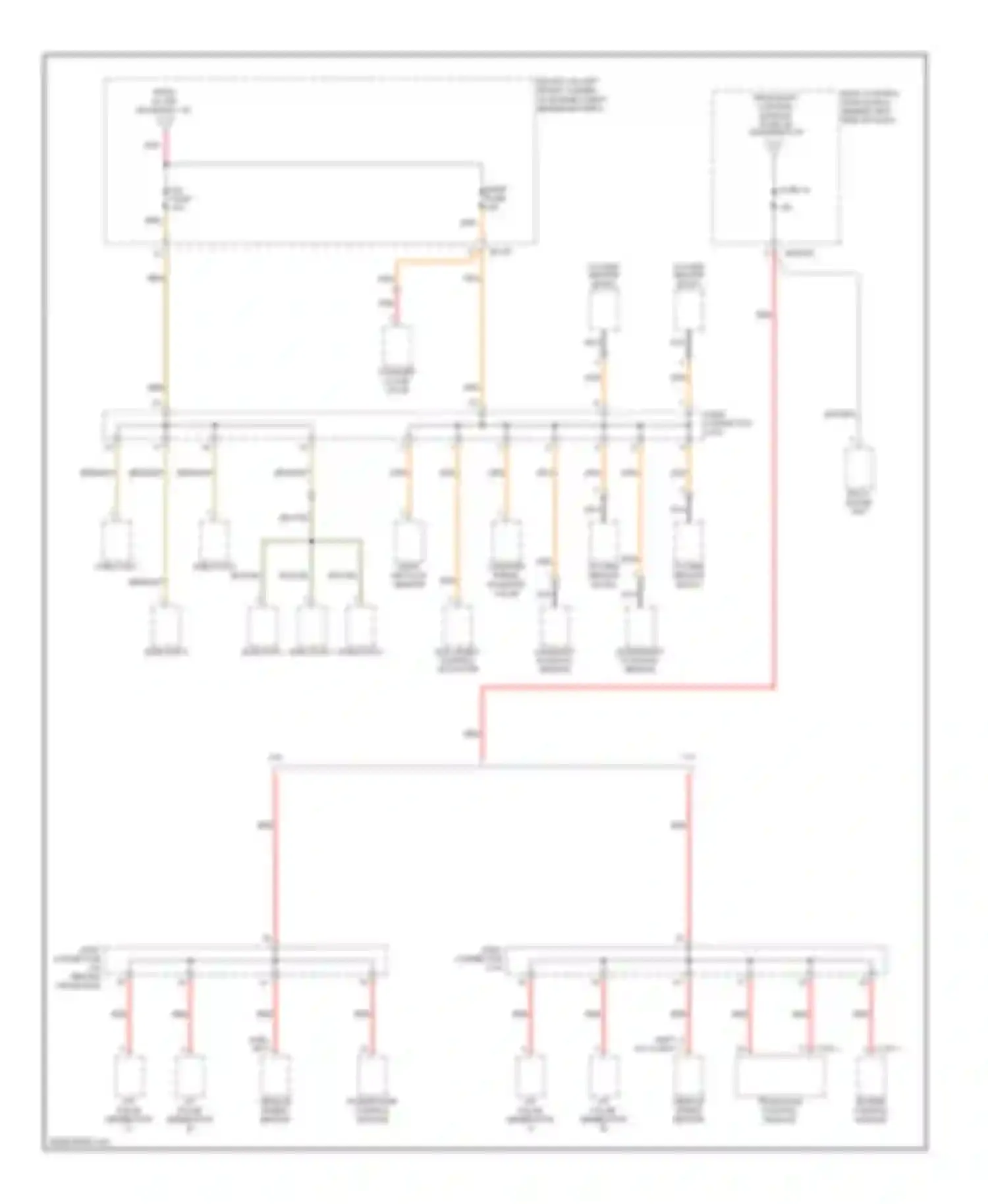 Tiburon Hyundai II (2002-2007): Power distribution circuit (3 of 8)