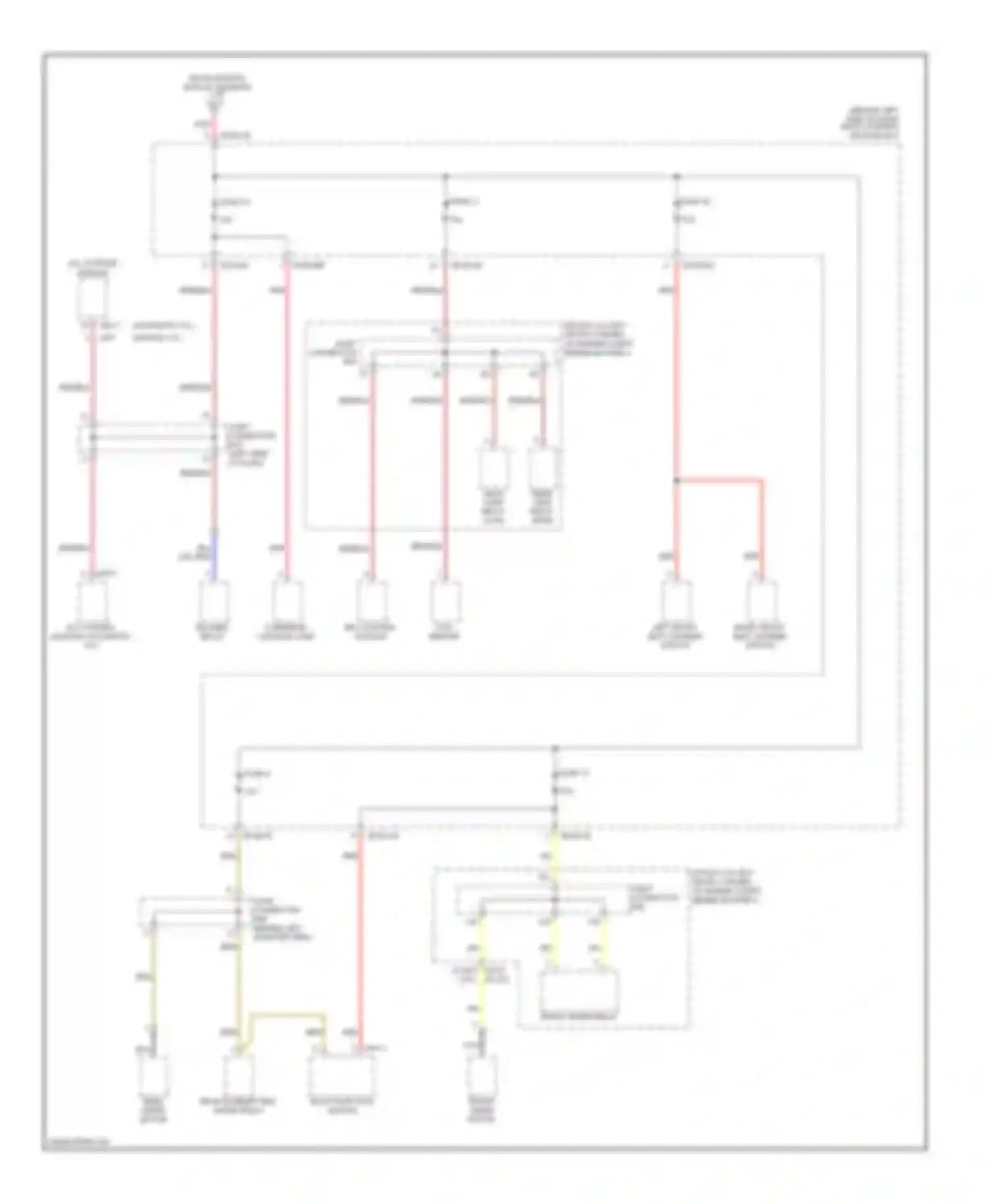 Tiburon Hyundai II (2002-2007): Power distribution circuit (4 of 8)