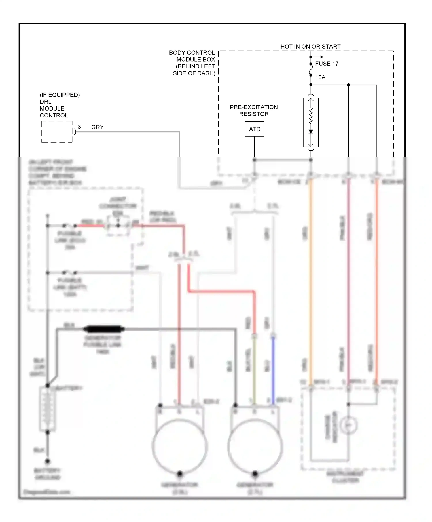 Wiring diagram blu for Hyundai Tiburon II (2002-2007) (31 of 43)