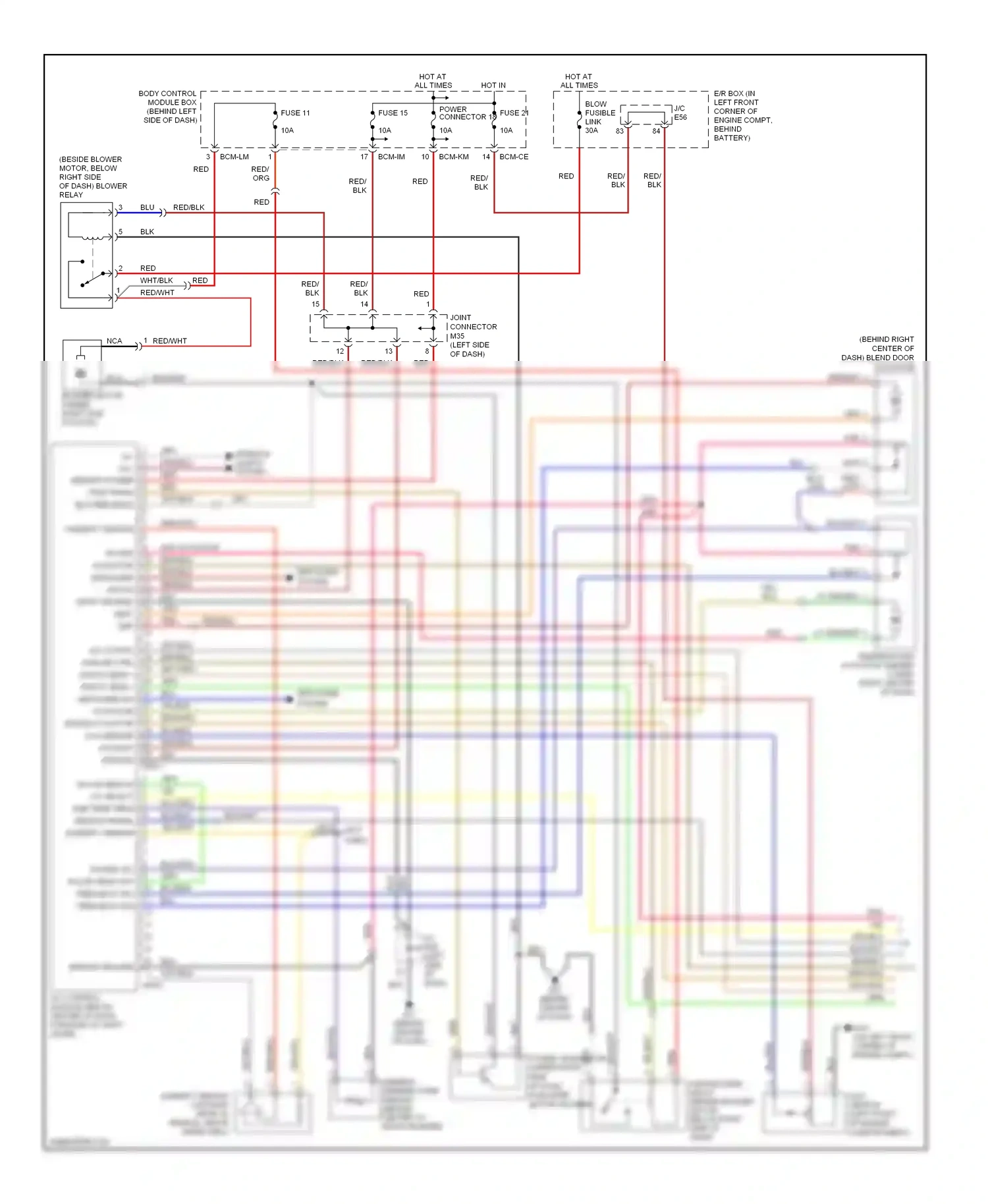 Wiring diagram nca for Hyundai Tiburon II (2002-2007) (3 of 45)