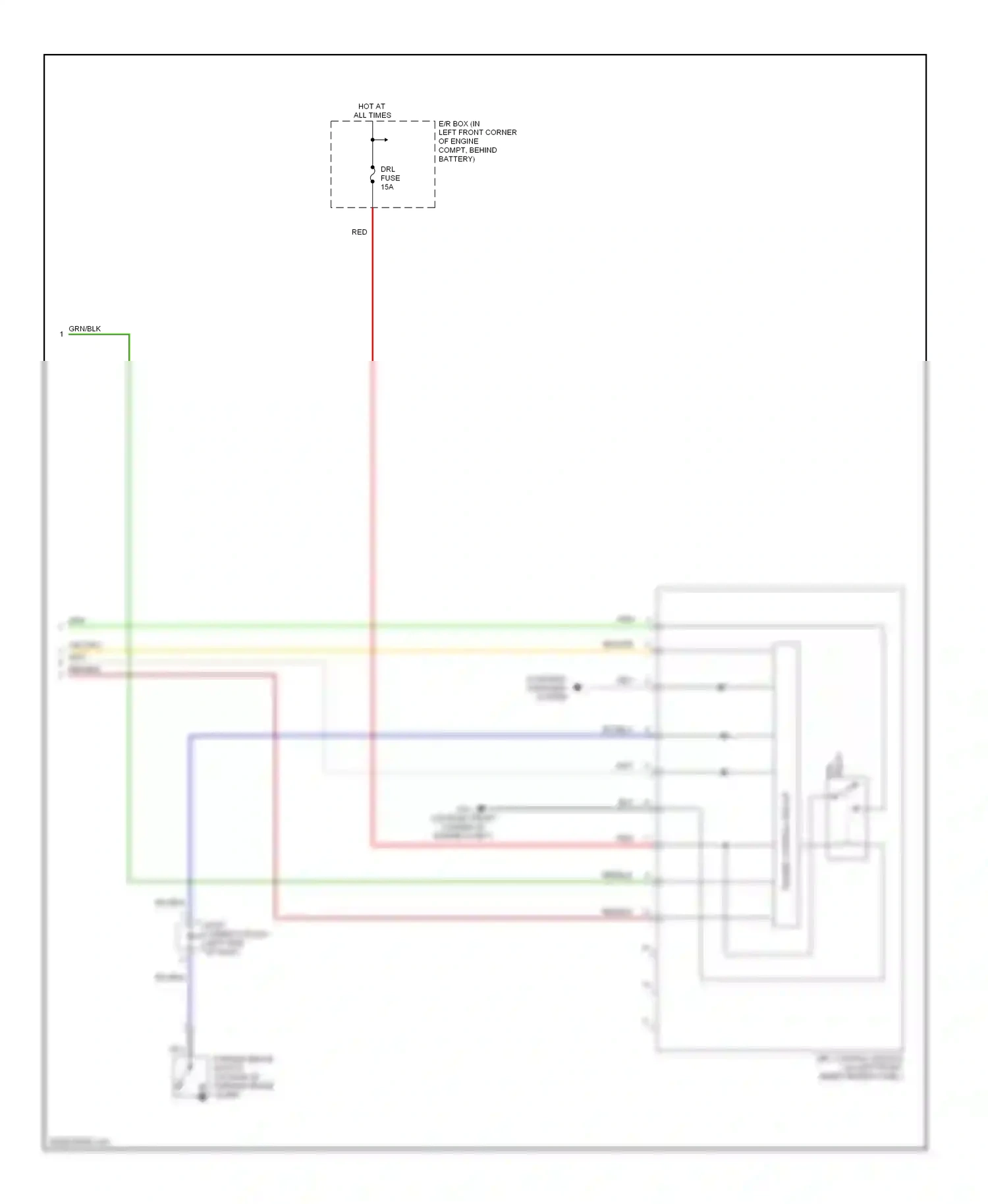 Wiring diagram nca for Hyundai Tiburon II (2002-2007) (23 of 45)
