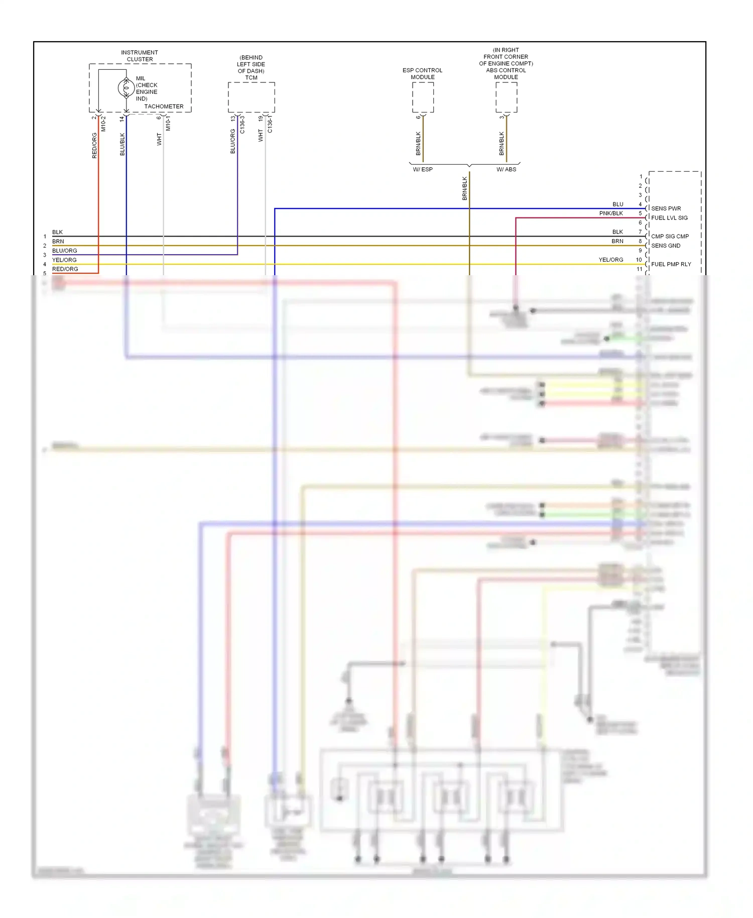 Wiring diagram nca for Hyundai Tiburon II (2002-2007) (20 of 45)
