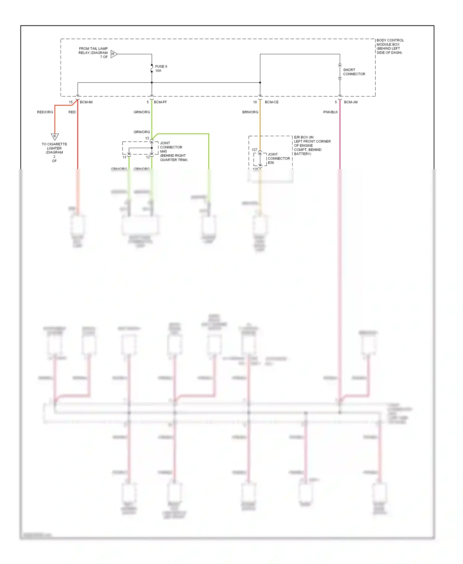 Wiring diagram nca for Hyundai Tiburon II (2002-2007) (35 of 45)