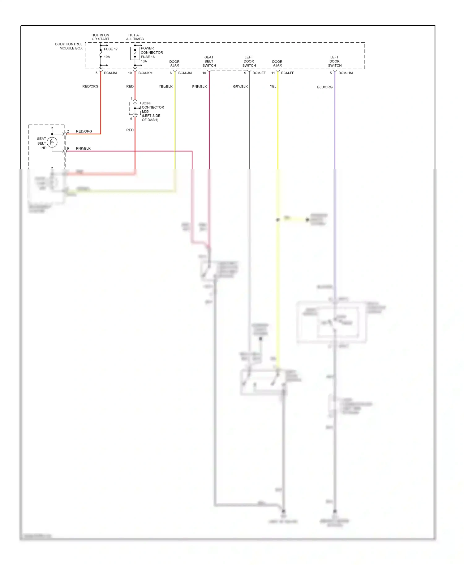 Wiring diagram nca for Hyundai Tiburon II (2002-2007) (45 of 45)