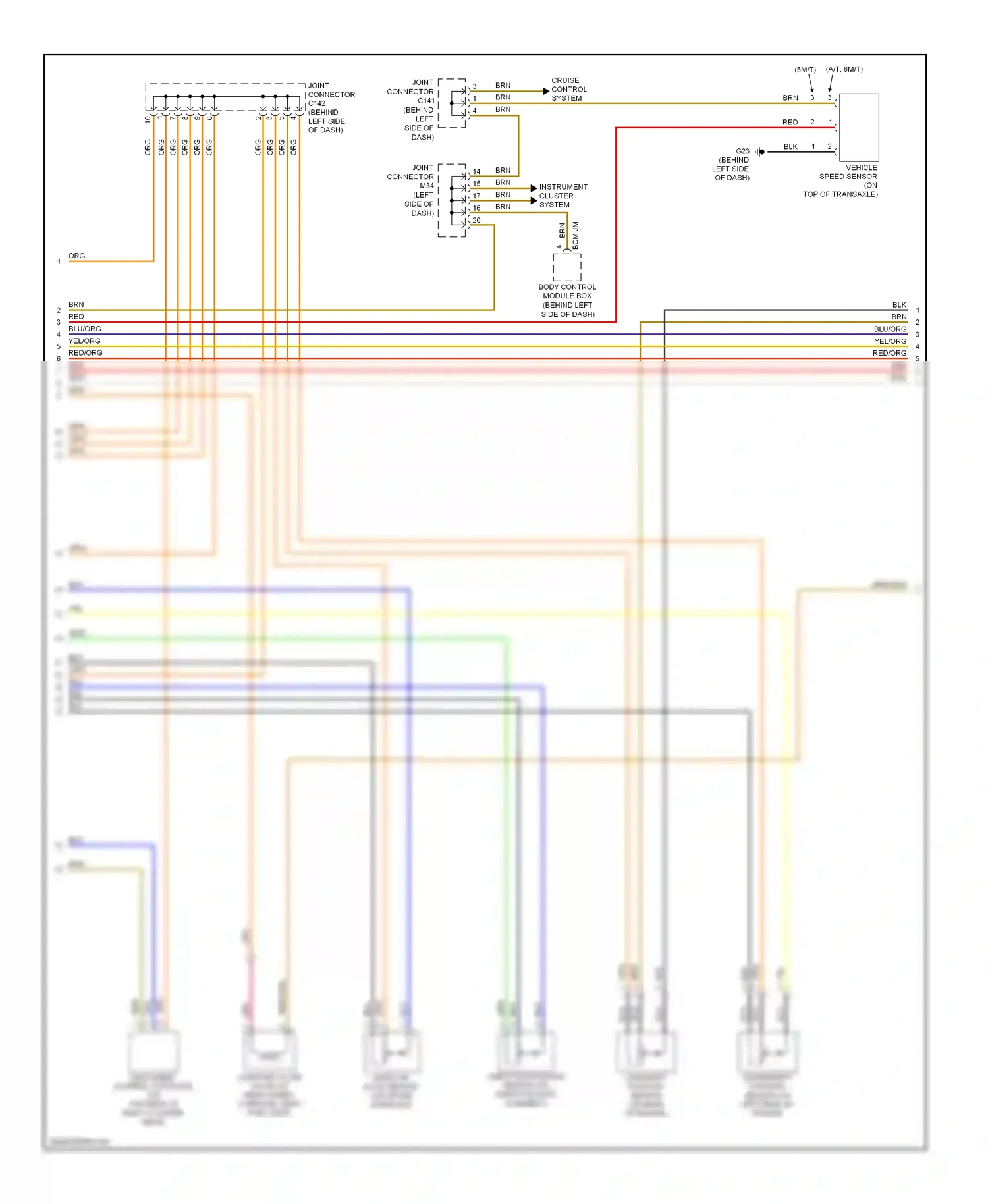 Wiring diagram nca for Hyundai Tiburon II (2002-2007) (19 of 45)