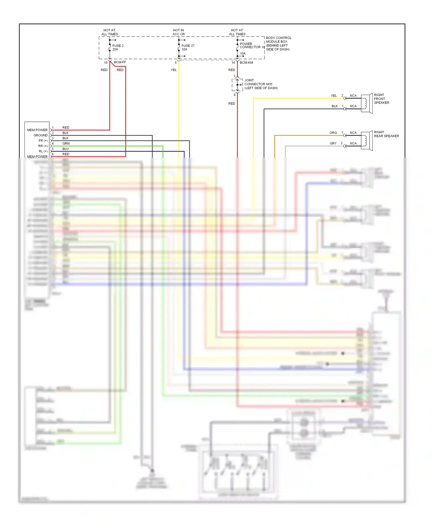 Wiring diagram volume- for Hyundai Tiburon II (2002-2007) (2 of 3)