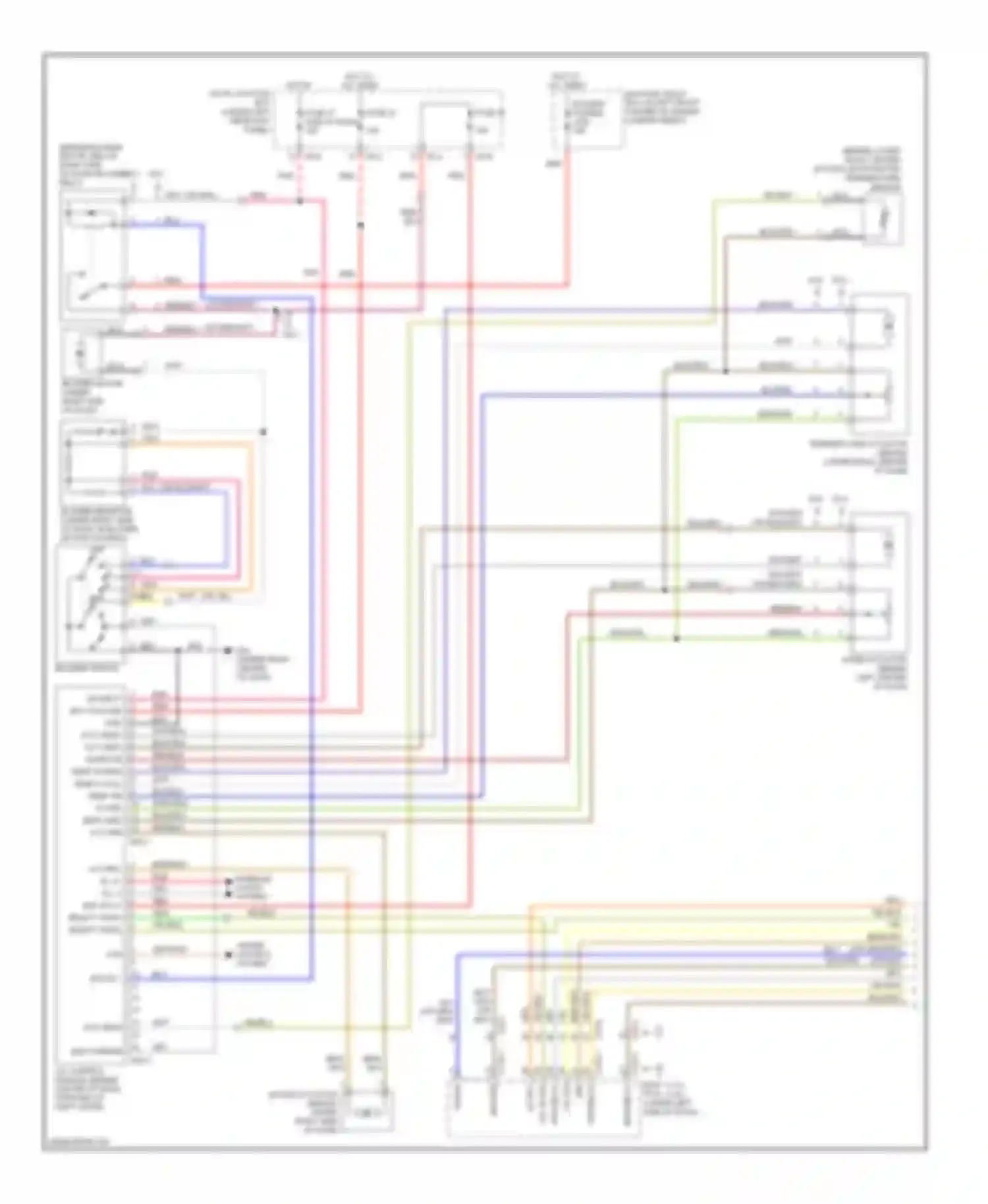 Tucson Hyundai I (2004-2011): Manual a/c circuit (1 of 2)