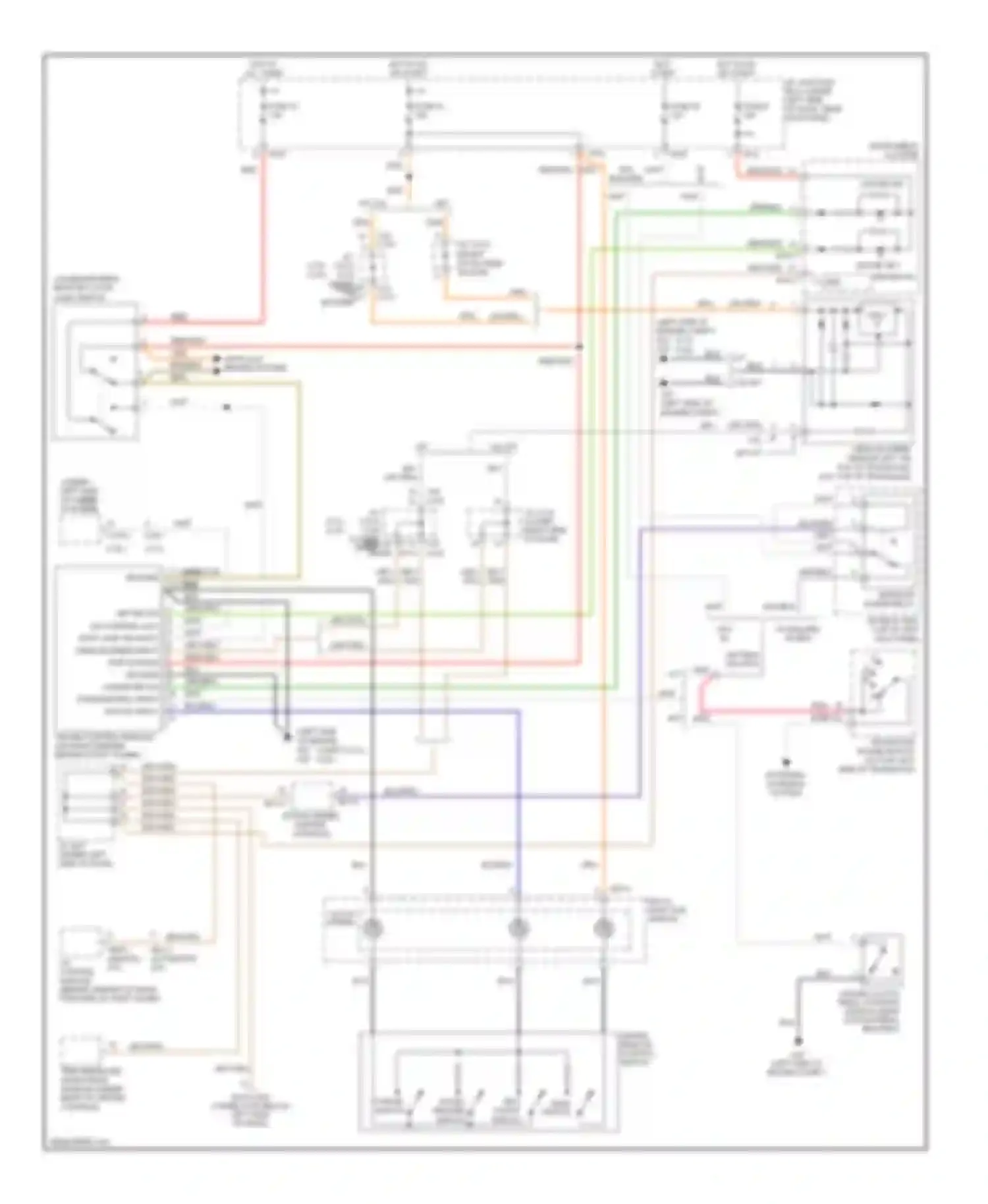 Tucson Hyundai I (2004-2011): Cruise control circuit