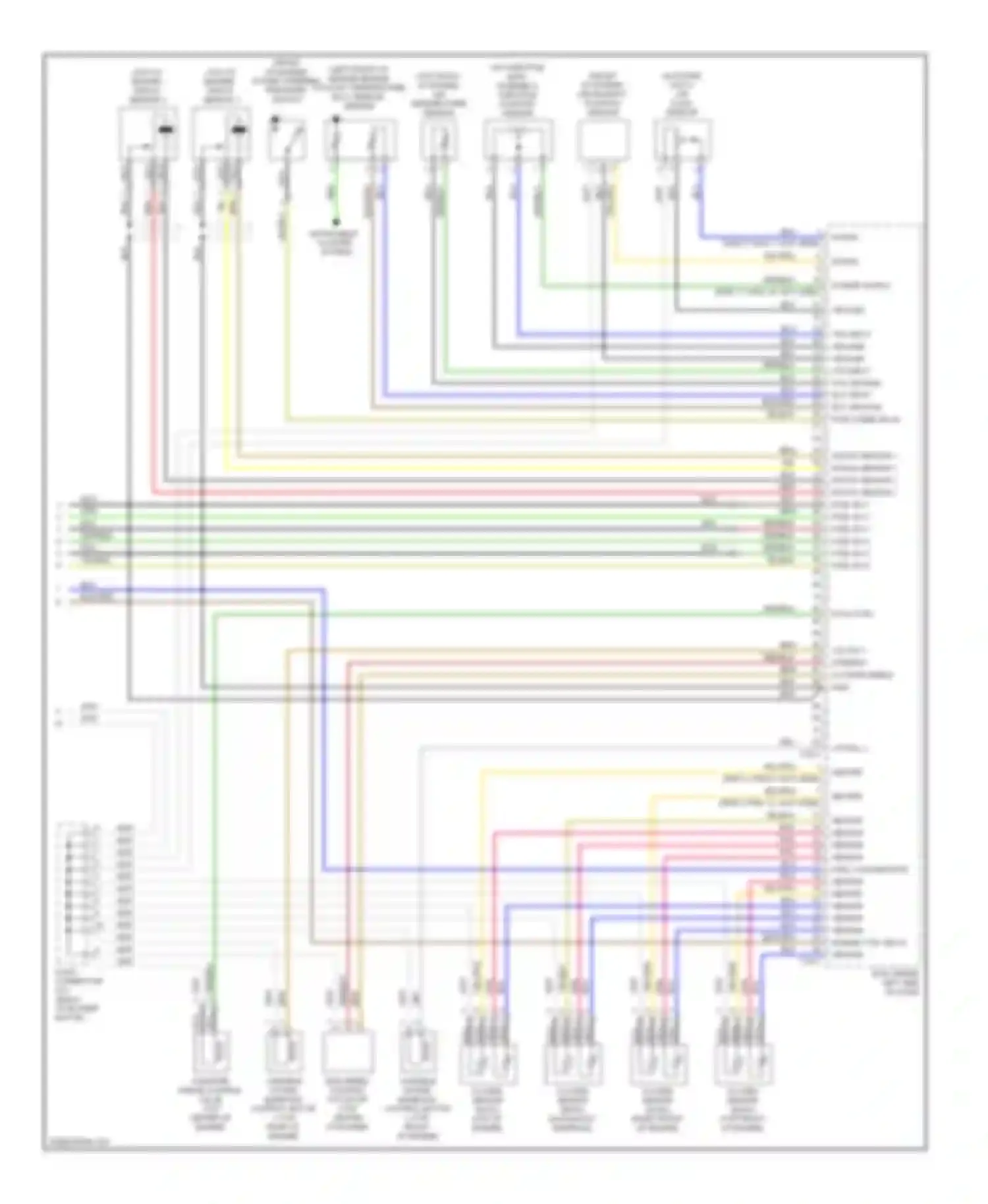 Tucson Hyundai I (2004-2011): Wiring diagram engine performance 2.7l (3 of 3)