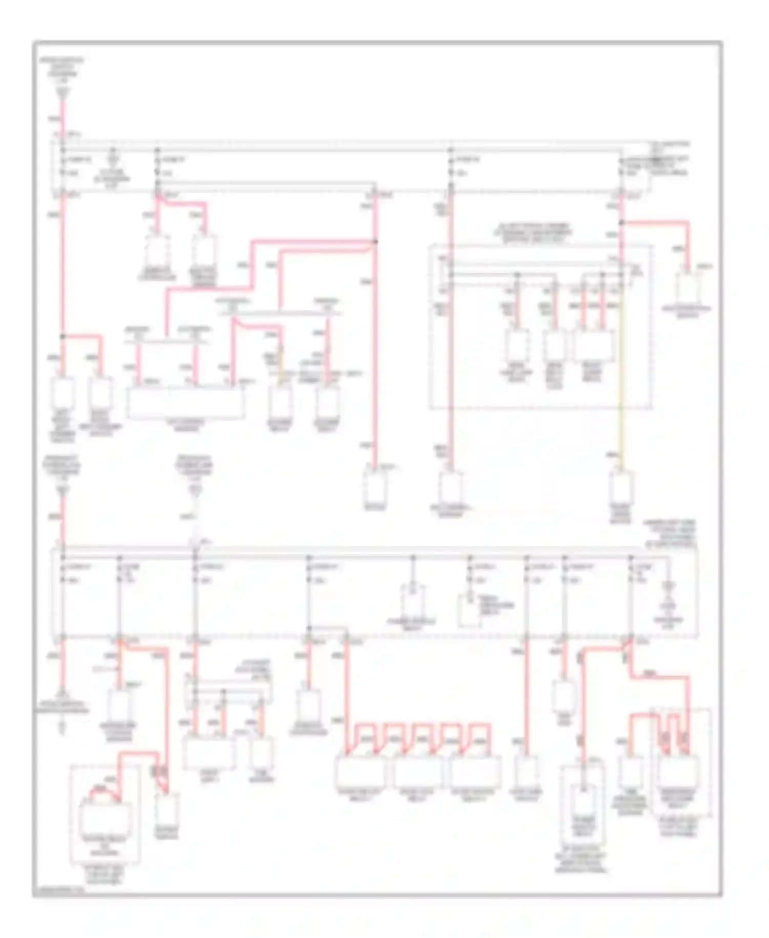 Tucson Hyundai I (2004-2011): Power distribution circuit (3 of 6)