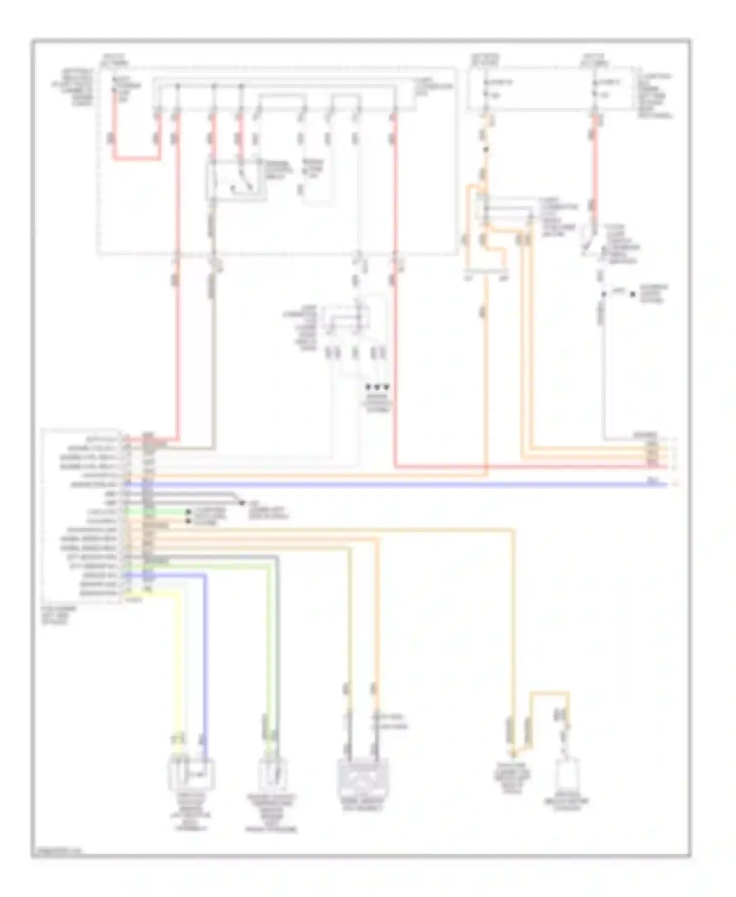 Tucson Hyundai I (2004-2011): 2.0l, a/t circuit (1 of 2)