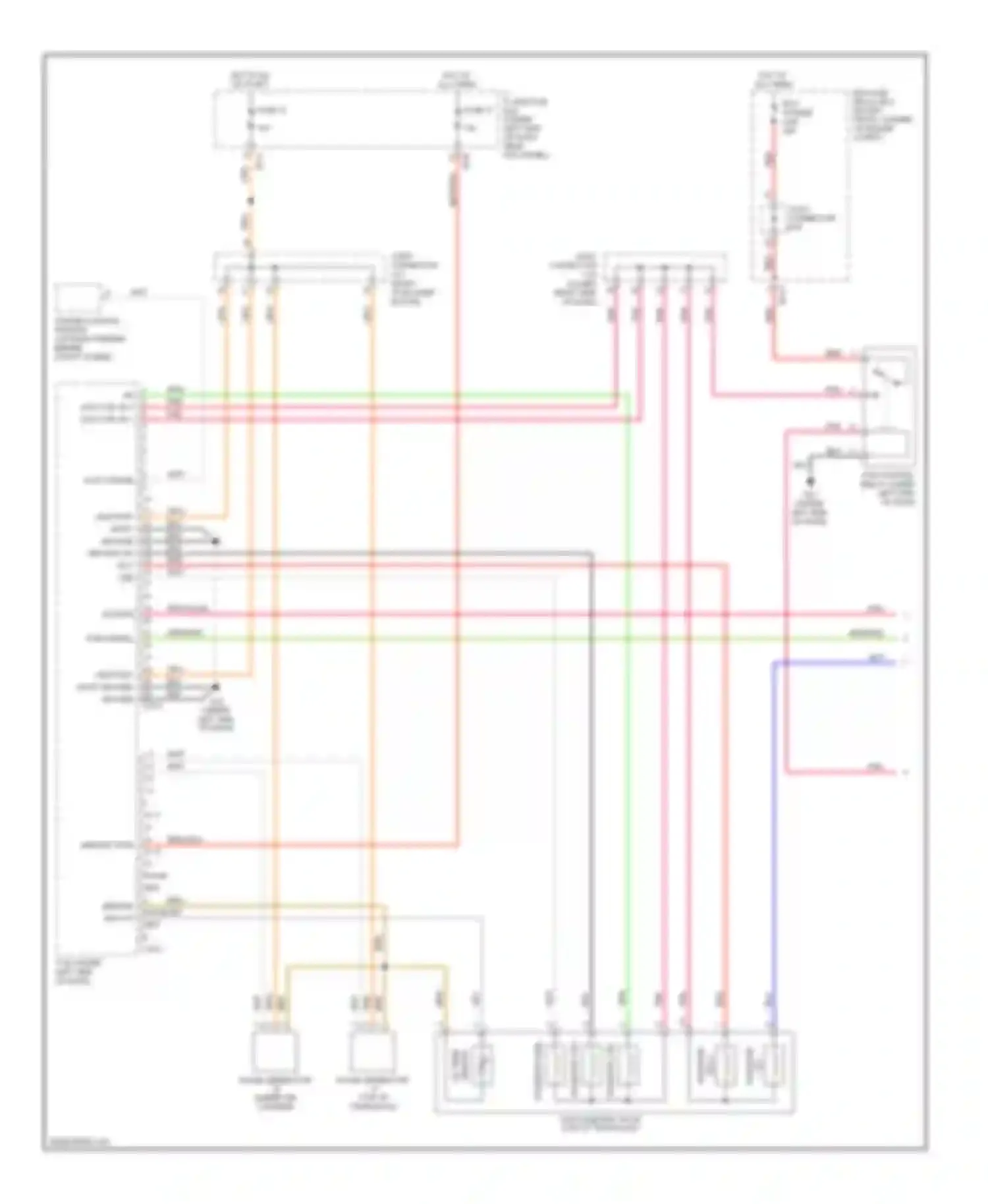 Tucson Hyundai I (2004-2011): 2.7l, a/t circuit (1 of 2)