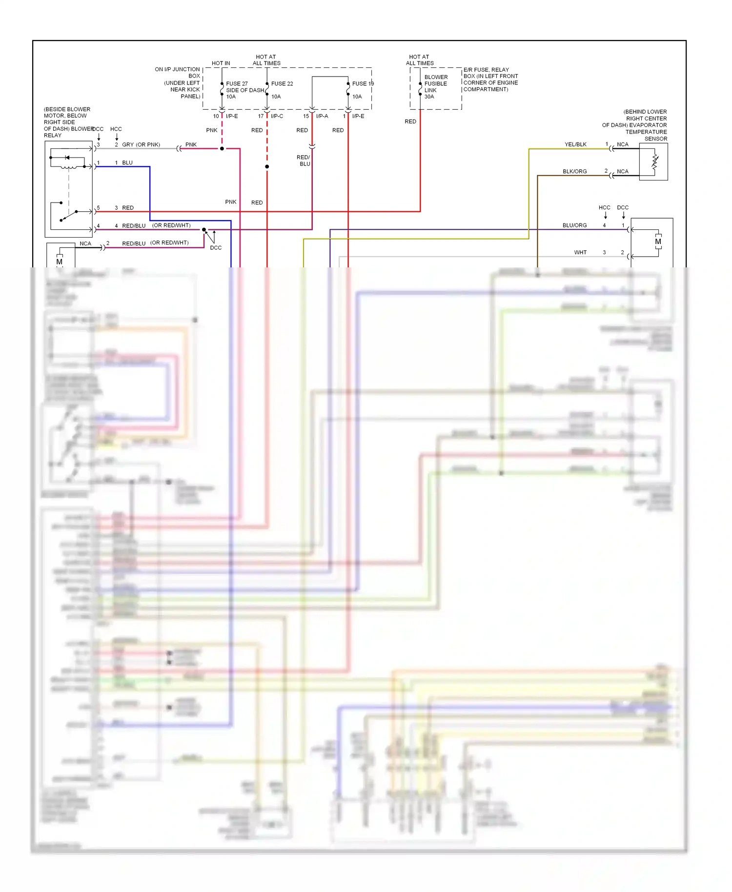 Wiring diagram 2.0l for Hyundai Tucson I (2004-2011) (3 of 7)