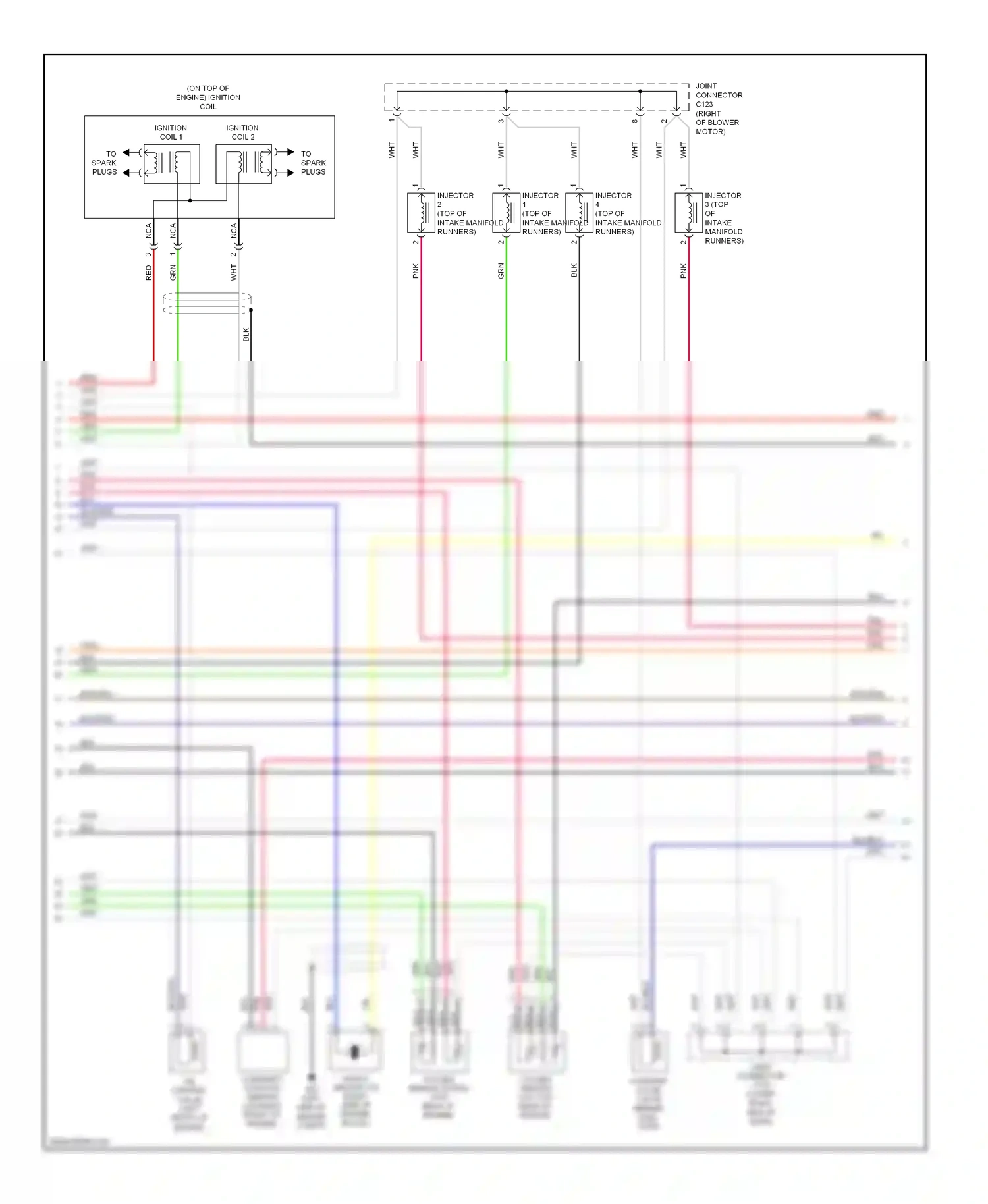 Wiring diagram blk for Hyundai Tucson I (2004-2011) (18 of 66)