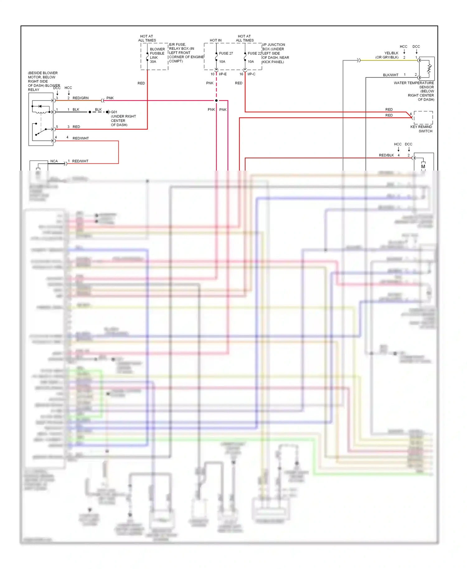 Wiring diagram blu for Hyundai Tucson I (2004-2011) (6 of 46)