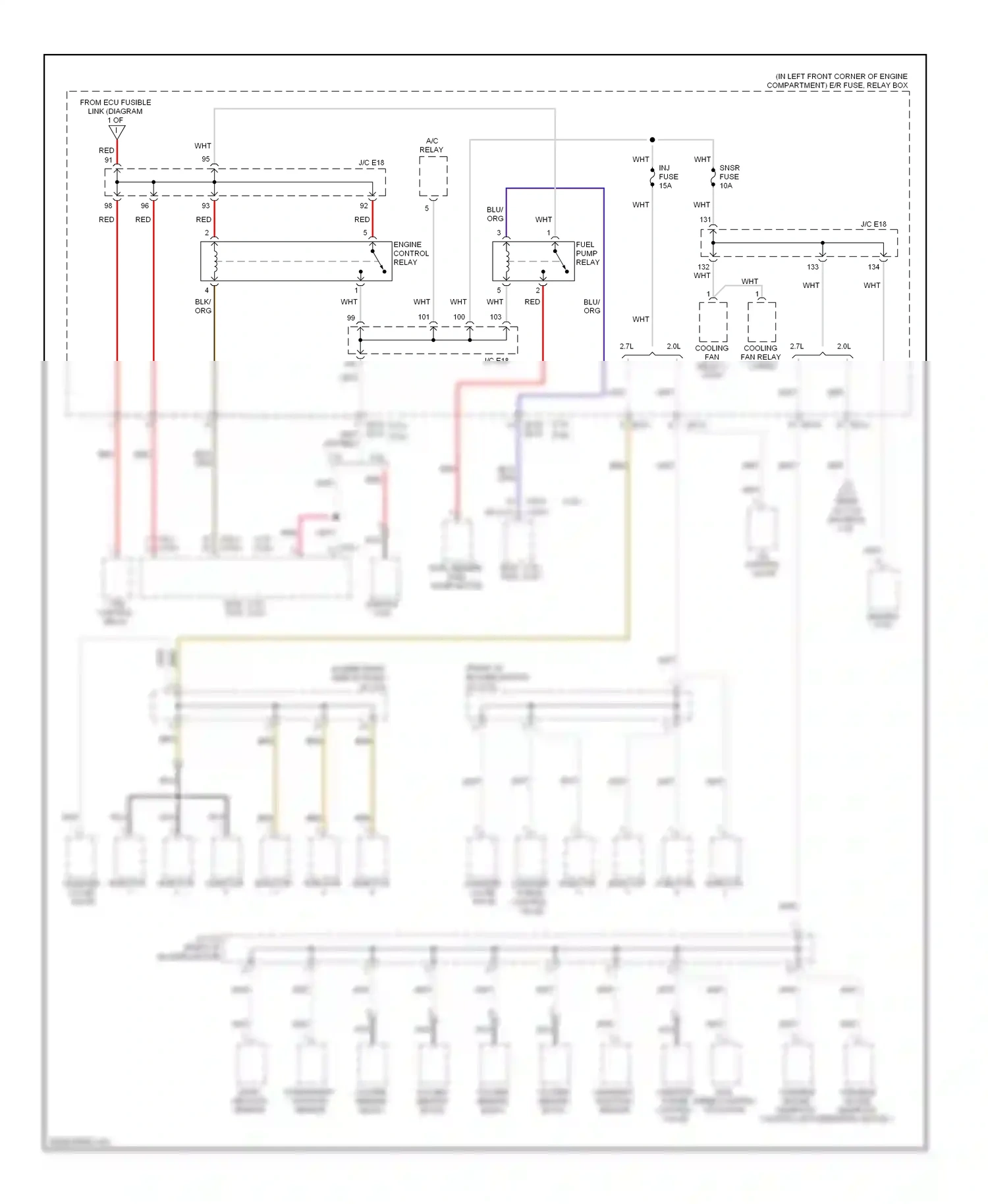 Wiring diagram blu for Hyundai Tucson I (2004-2011) (30 of 46)