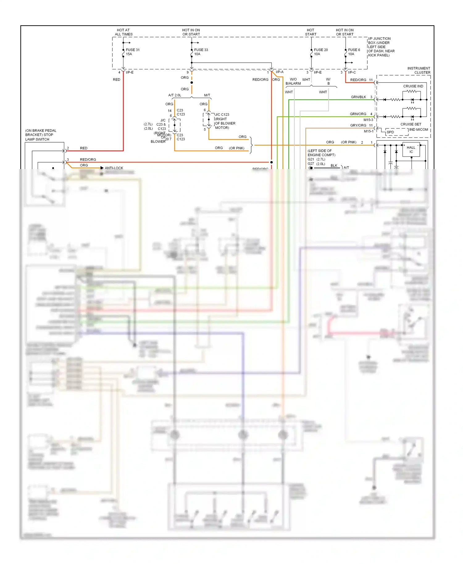 Wiring diagram nca for Hyundai Tucson I (2004-2011) (12 of 42)