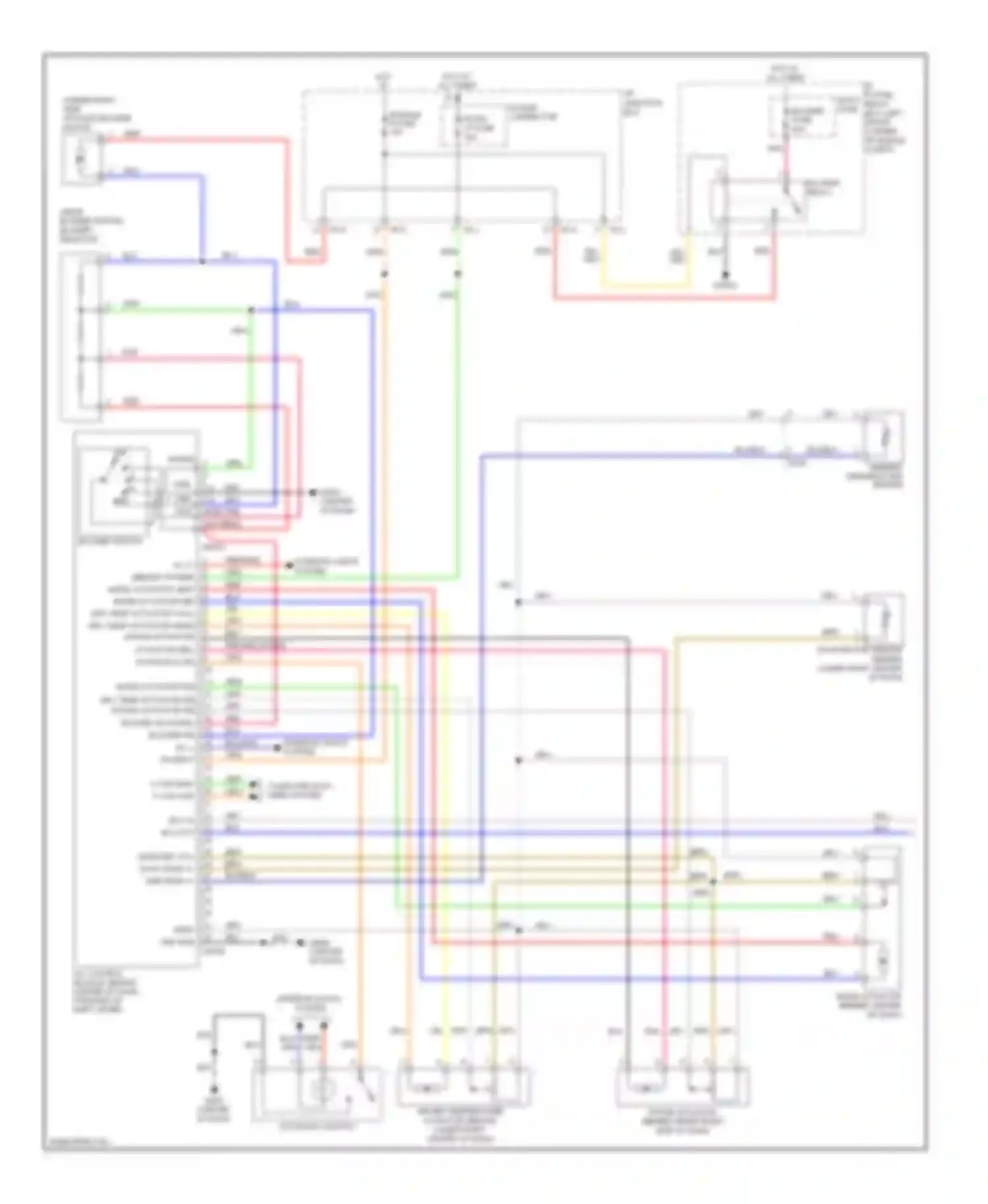 Tucson Hyundai II (2009-2015): Manual a/c circuit (1 of 2)