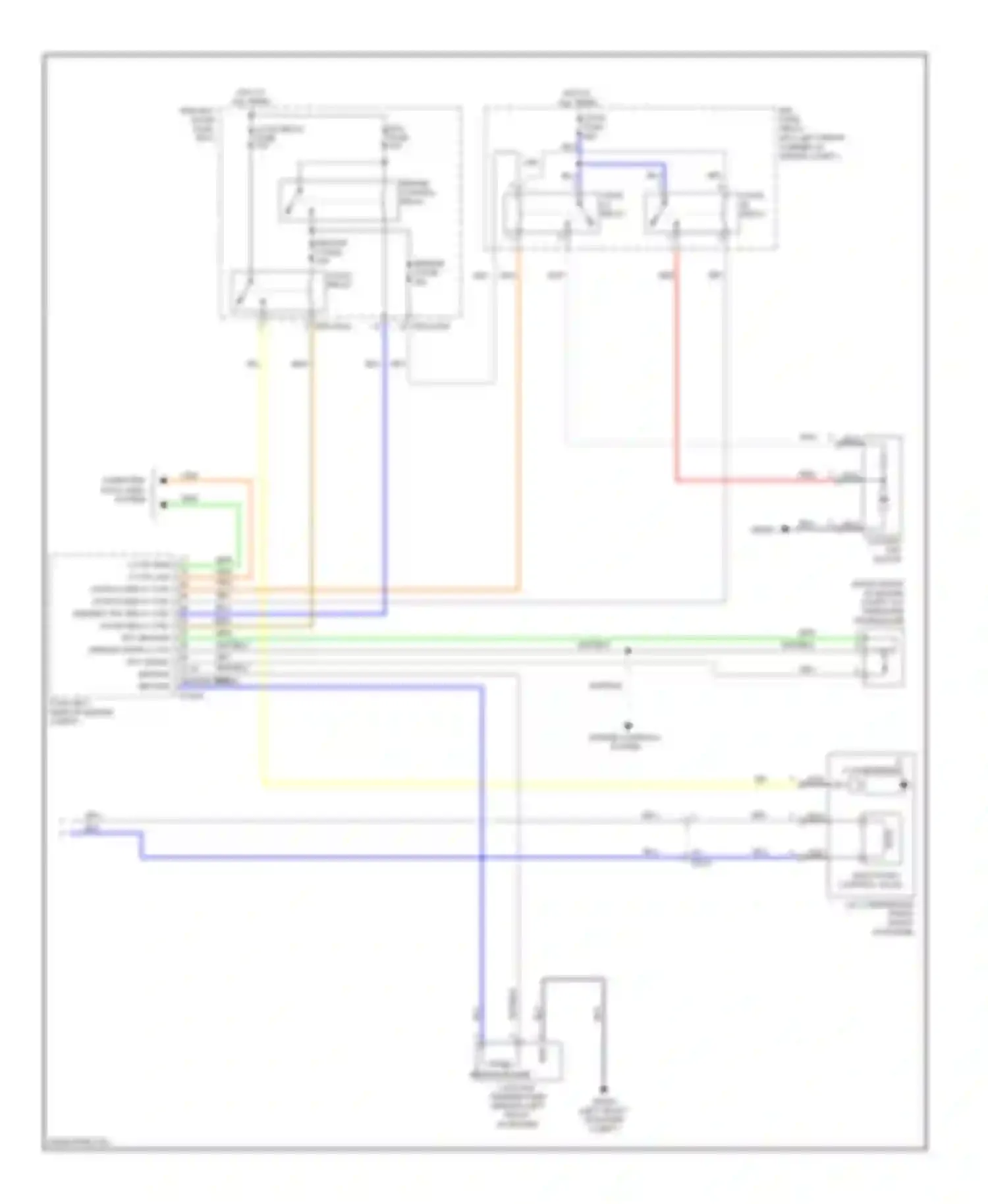 Tucson Hyundai II (2009-2015): Manual a/c circuit (2 of 2)