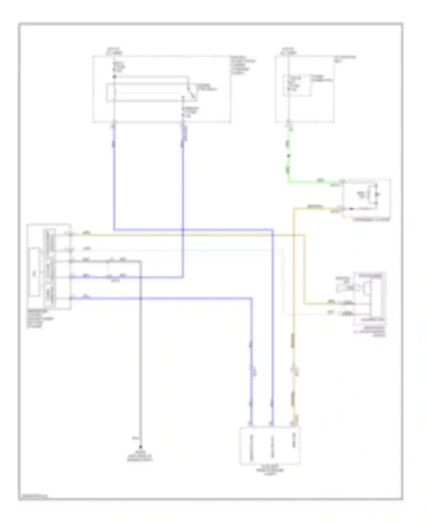 Tucson Hyundai II (2009-2015): Immobilizer circuit