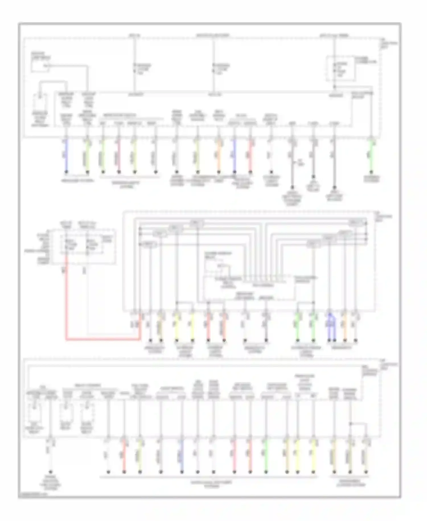 Tucson Hyundai II (2009-2015): Ips control module circuit