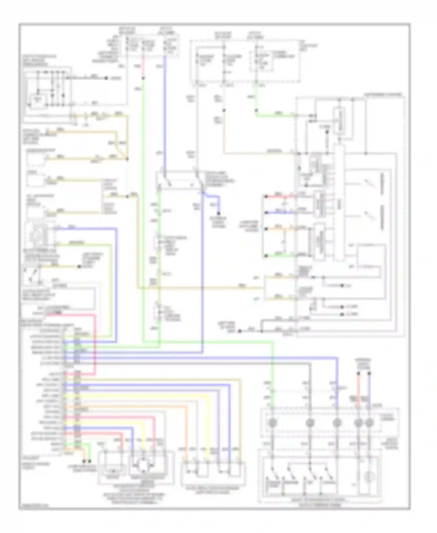 Tucson Hyundai II (2009-2015): Cruise control circuit