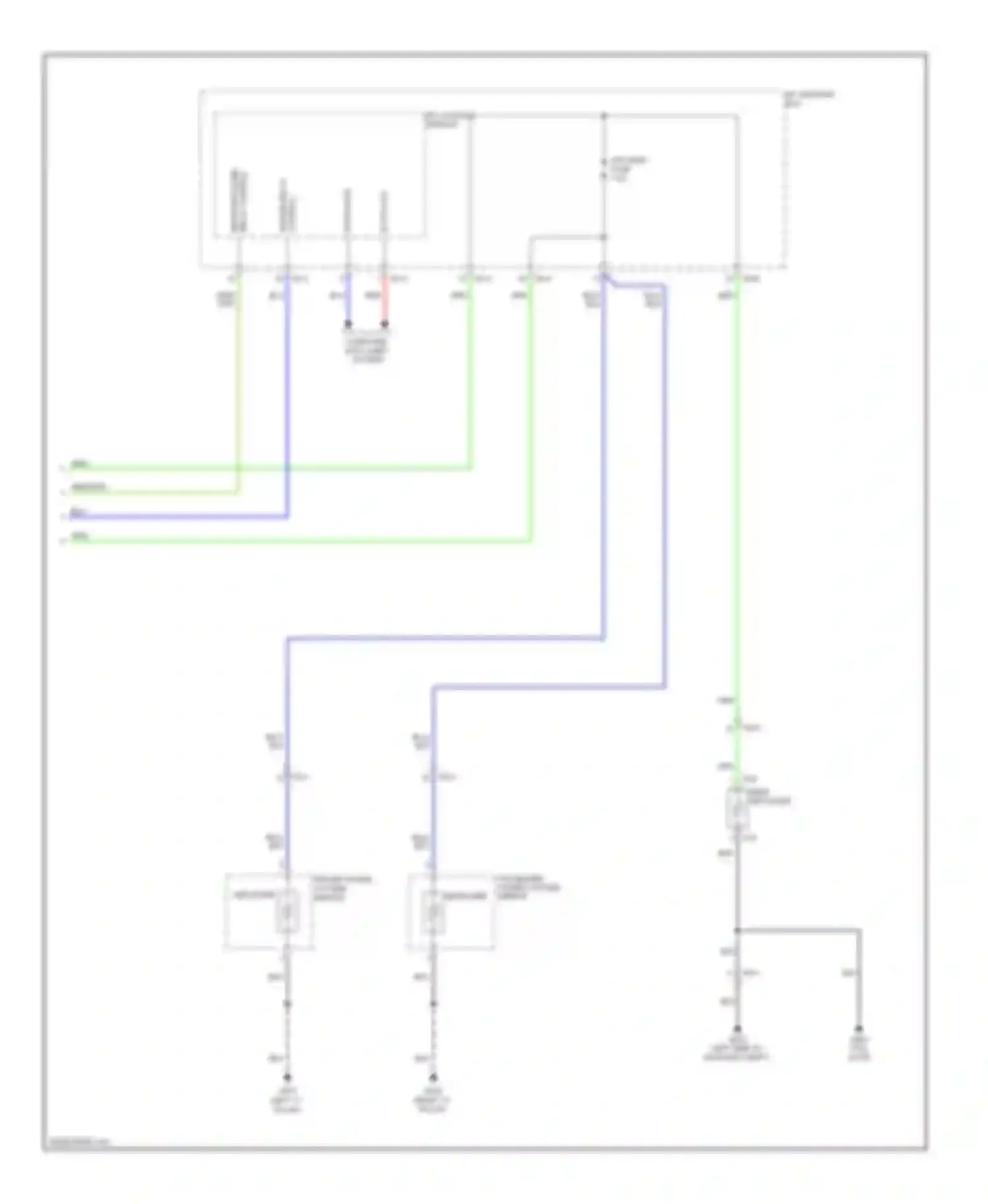 Tucson Hyundai II (2009-2015): Defoggers circuit (2 of 2)