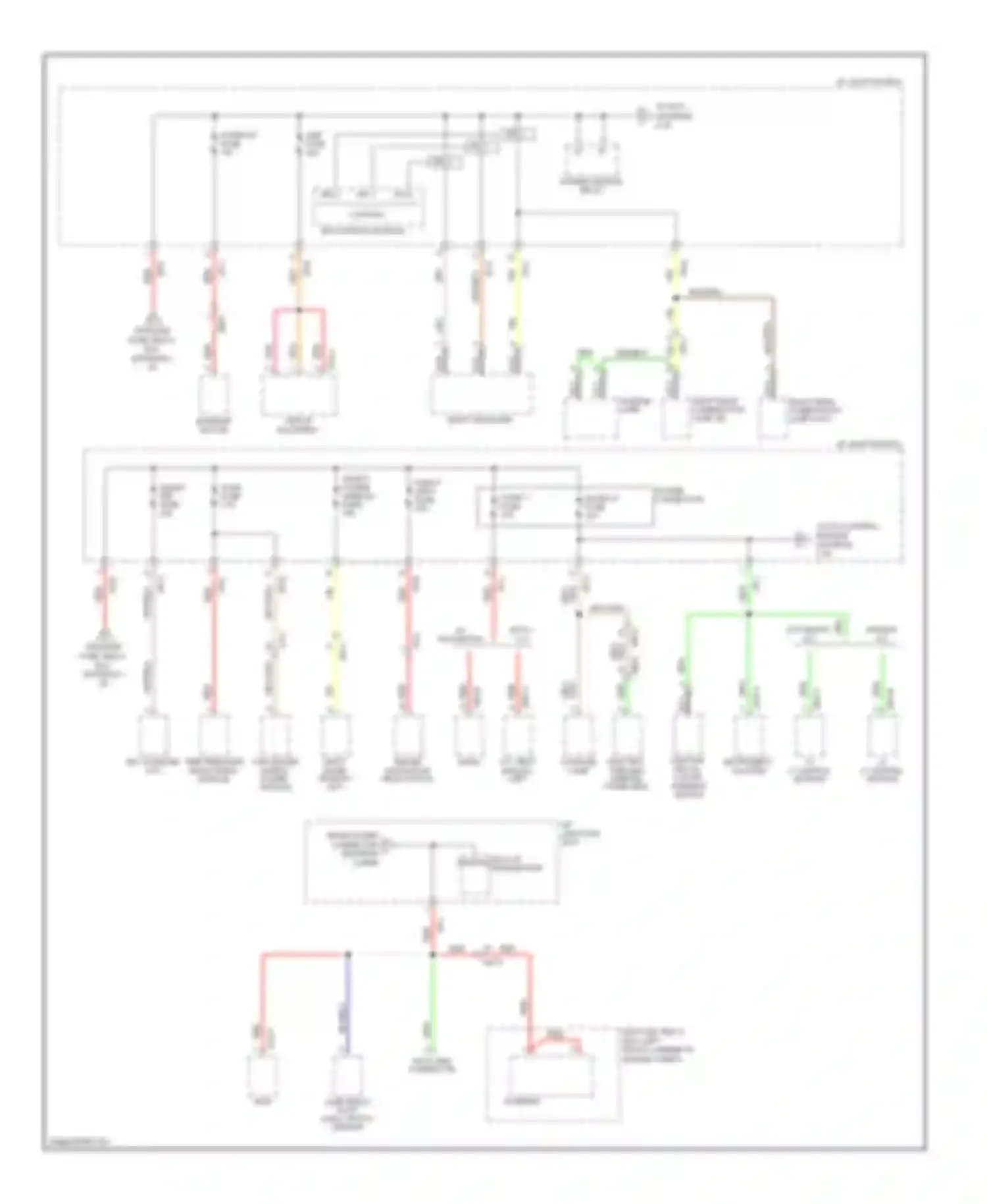 Tucson Hyundai II (2009-2015): Power distribution circuit (5 of 5)