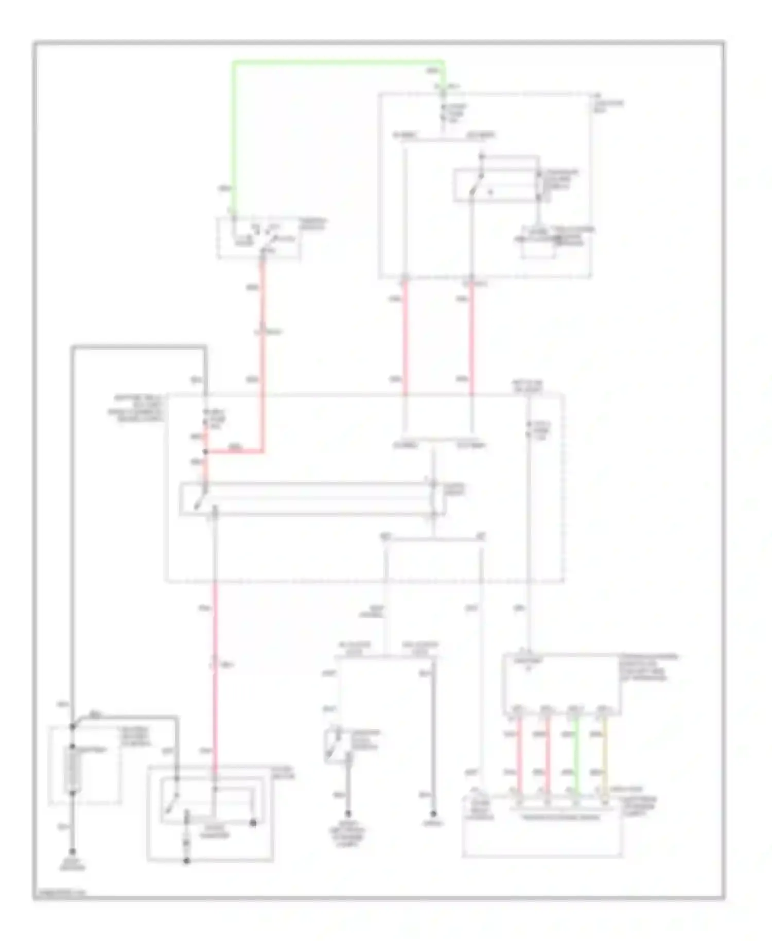 Tucson Hyundai II (2009-2015): Starting circuit