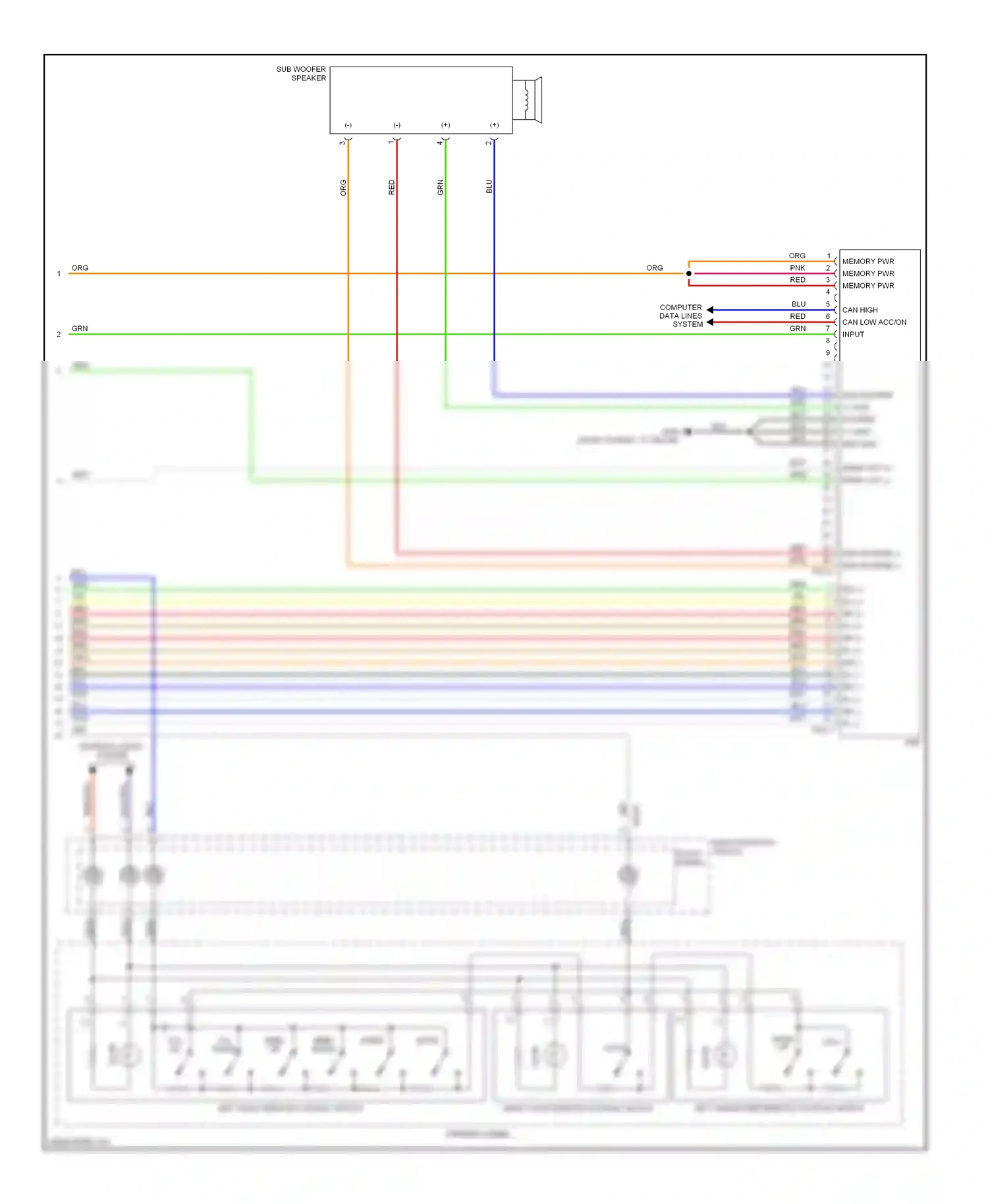 Wiring diagram computer data lines system for Hyundai Tucson II (2009-2015) (24 of 27)