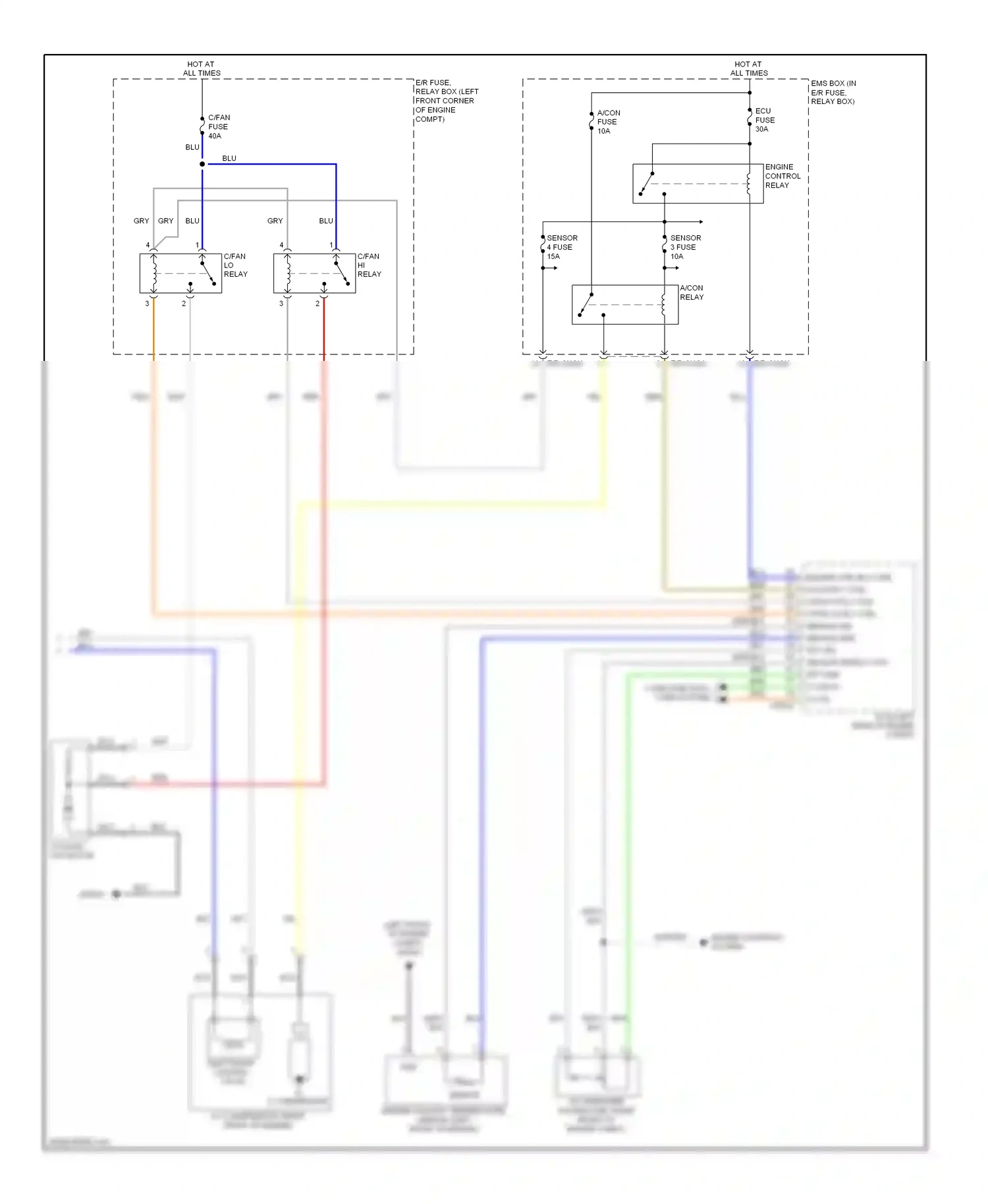 Wiring diagram computer data lines system for Hyundai Tucson II (2009-2015) (3 of 27)