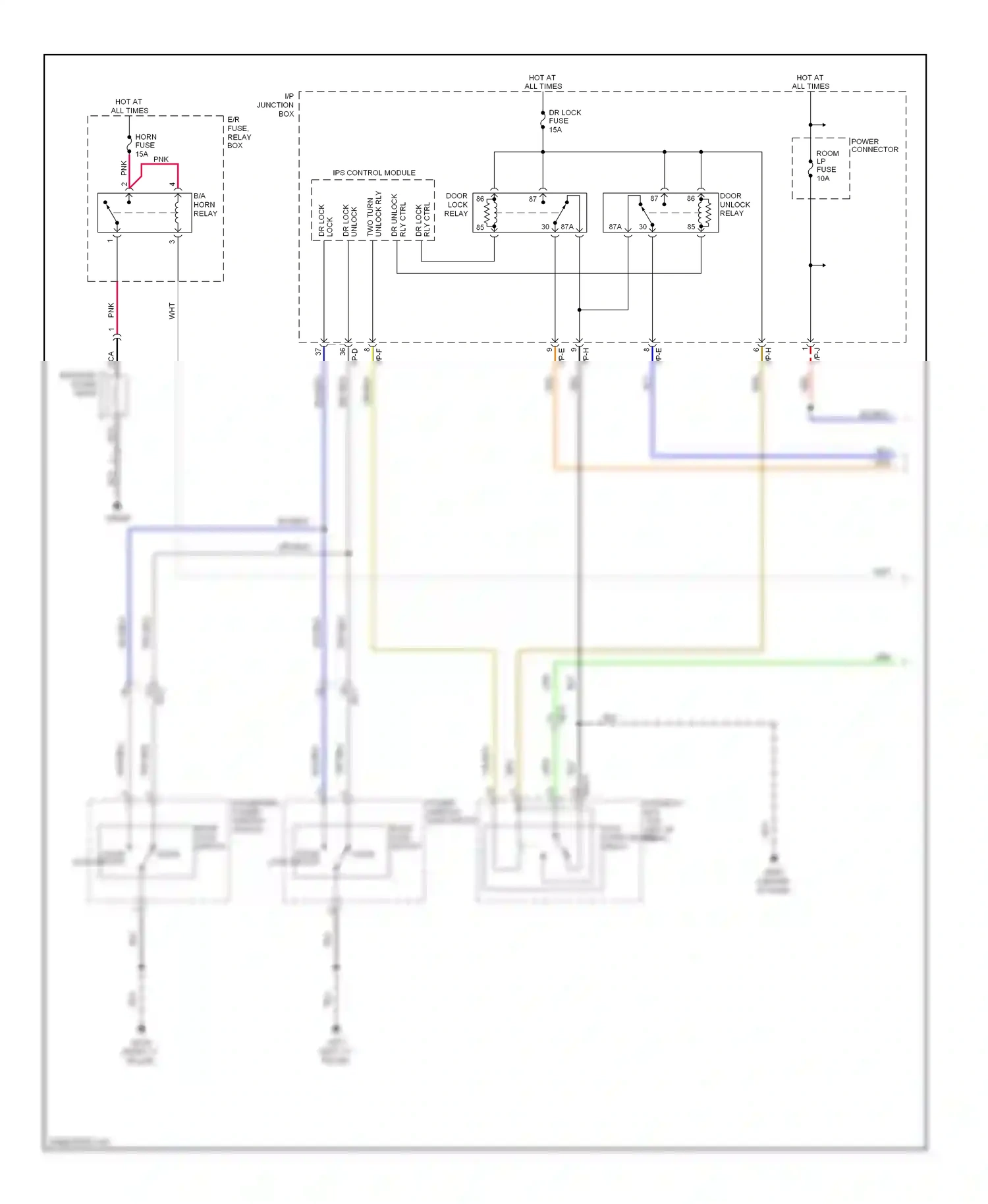 Wiring diagram ips control module for Hyundai Tucson II (2009-2015) (4 of 22)