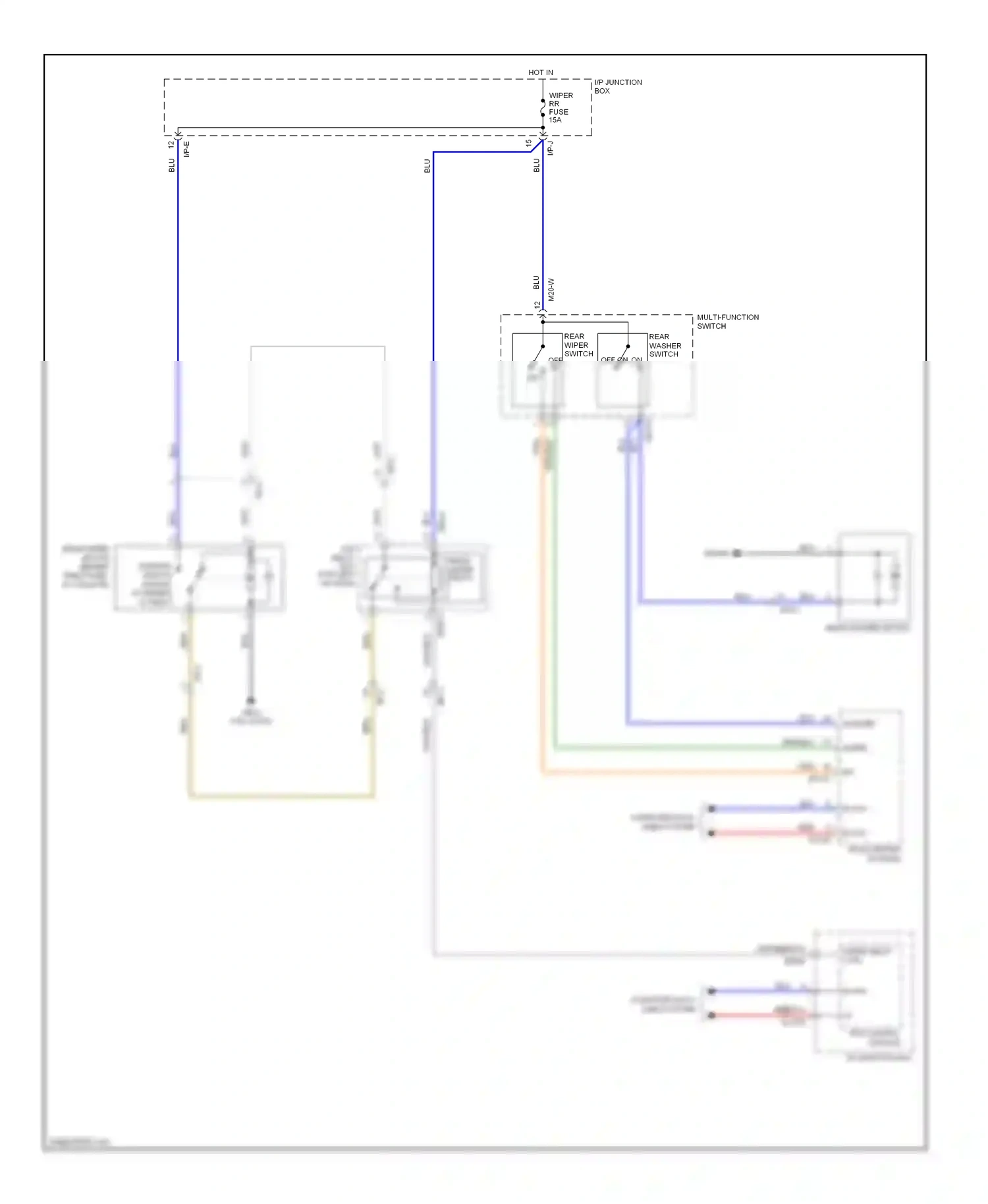 Wiring diagram ips control module for Hyundai Tucson II (2009-2015) (22 of 22)