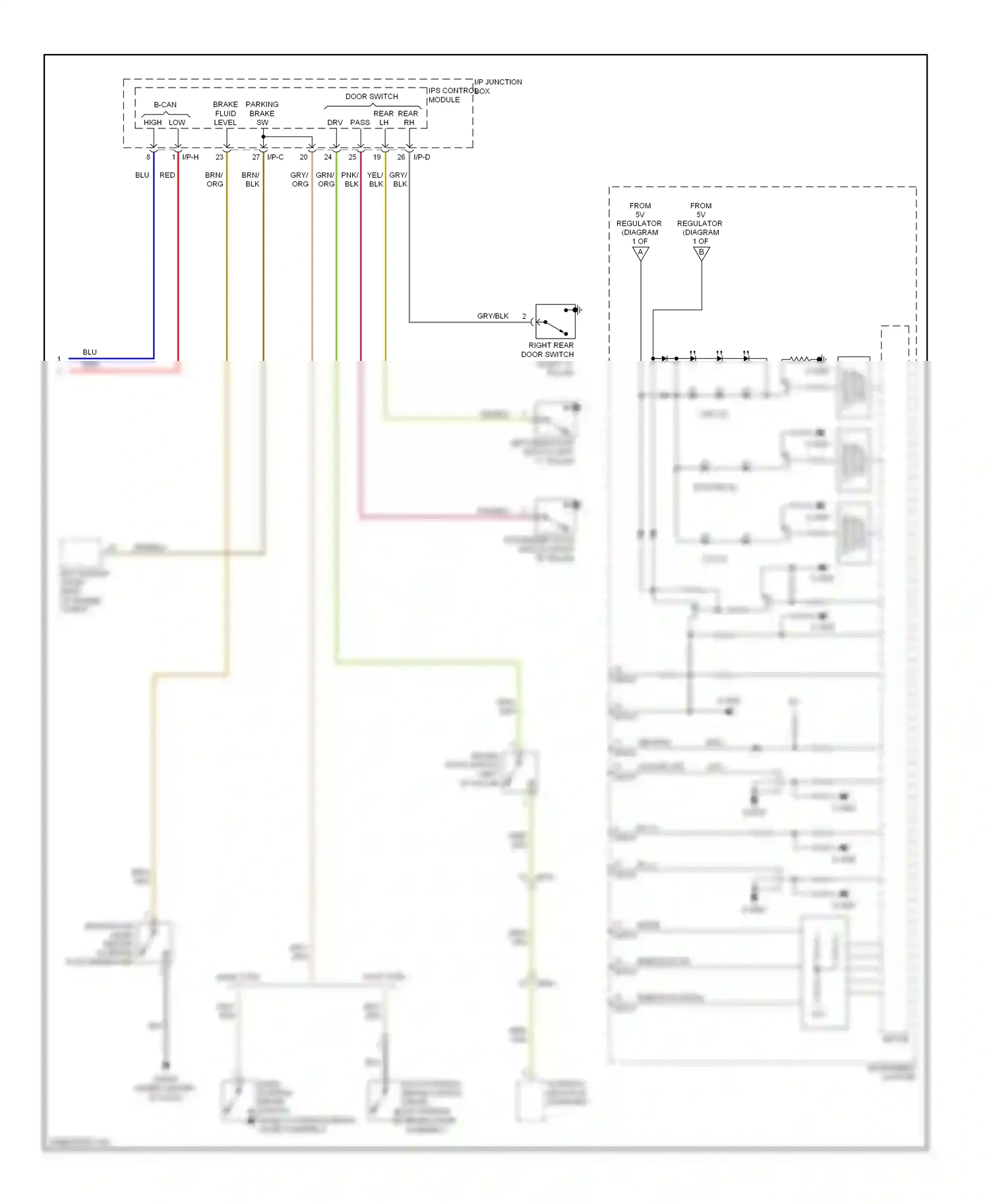 Wiring diagram pointer ill for Hyundai Tucson II (2009-2015) (1 of 1)