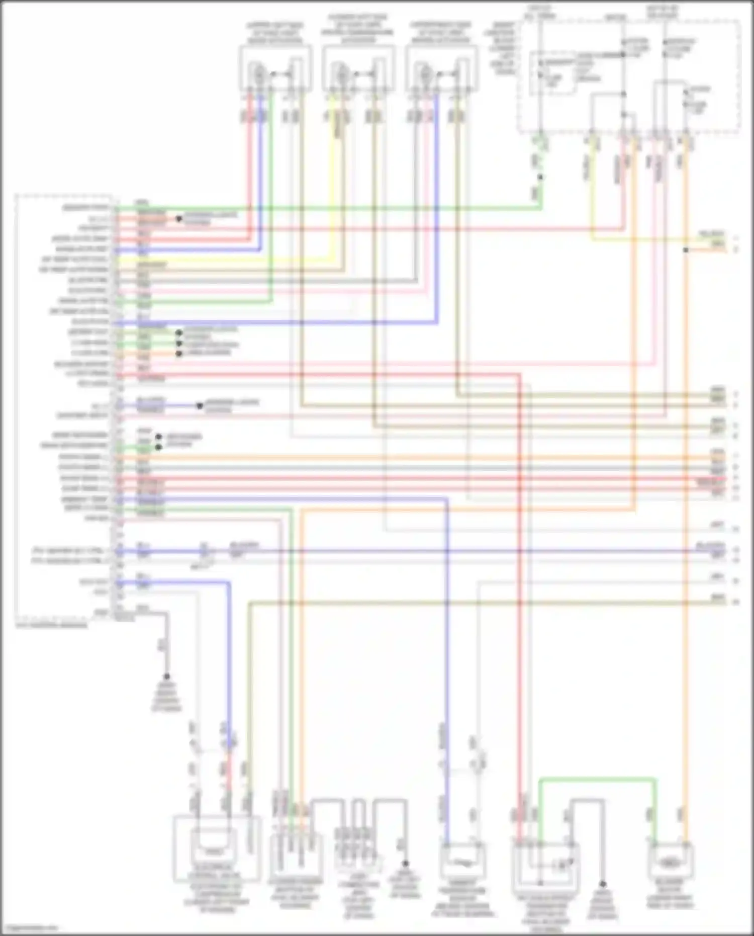 Tucson Hyundai III facelift (2018-2021): Automatic a/c circuit (1 of 3)