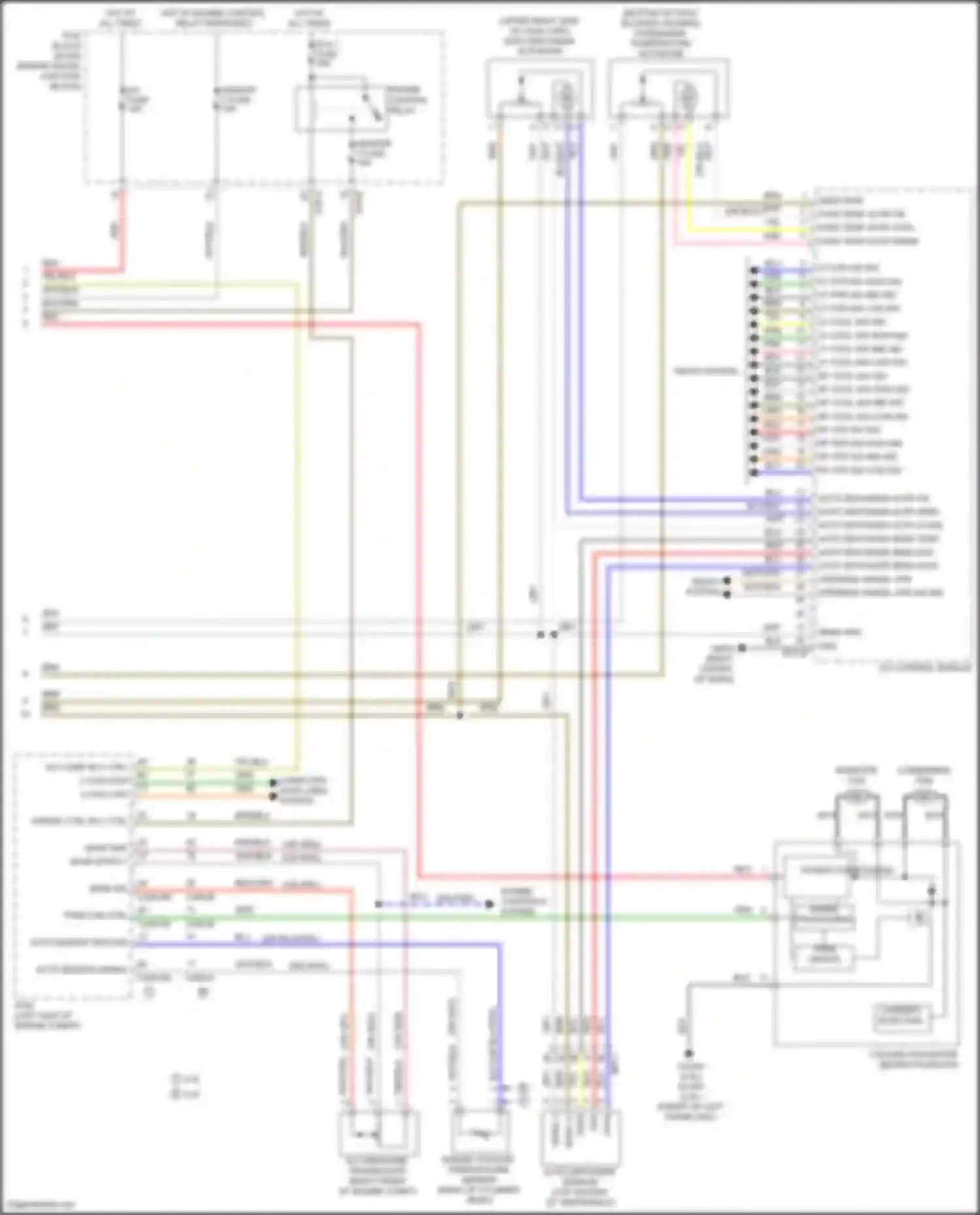 Tucson Hyundai III facelift (2018-2021): Automatic a/c circuit (3 of 3)
