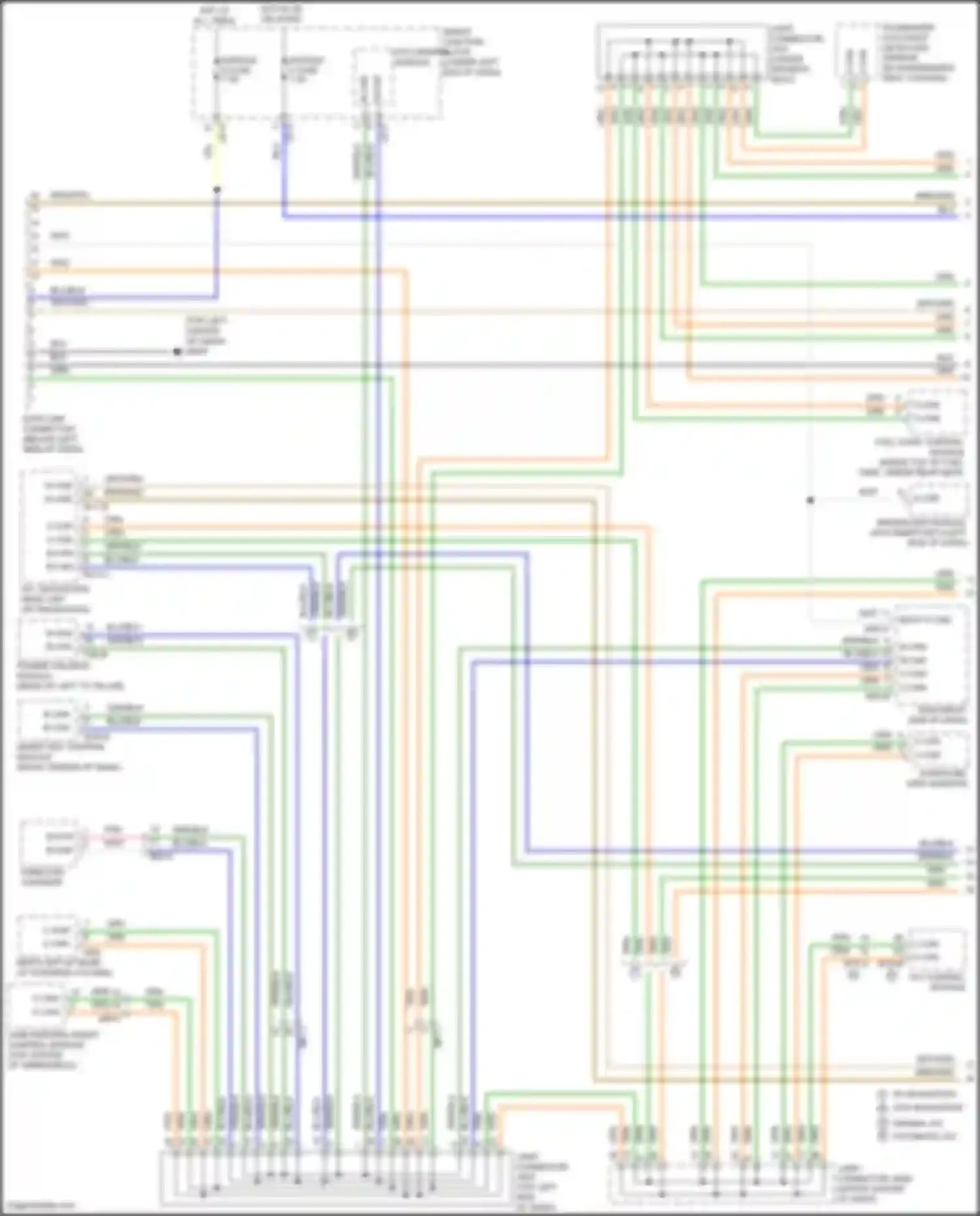Tucson Hyundai III facelift (2018-2021): Computer data lines circuit (1 of 2)