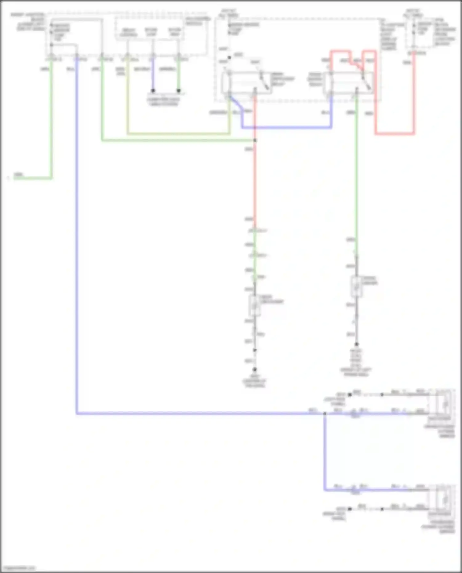 Tucson Hyundai III facelift (2018-2021): Defoggers circuit, w/ auto defogger (2 of 2)