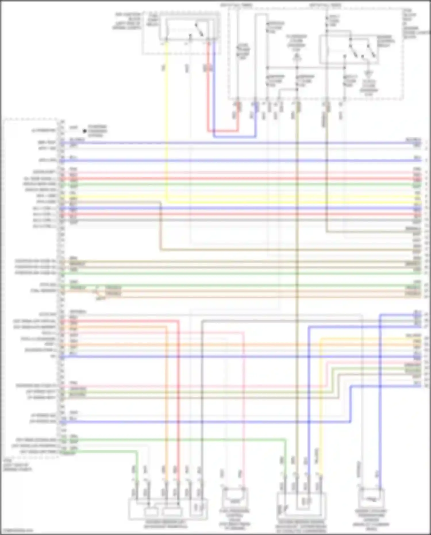 Tucson Hyundai III facelift (2018-2021): Wiring diagram engine performance 2.0l (1 of 6)