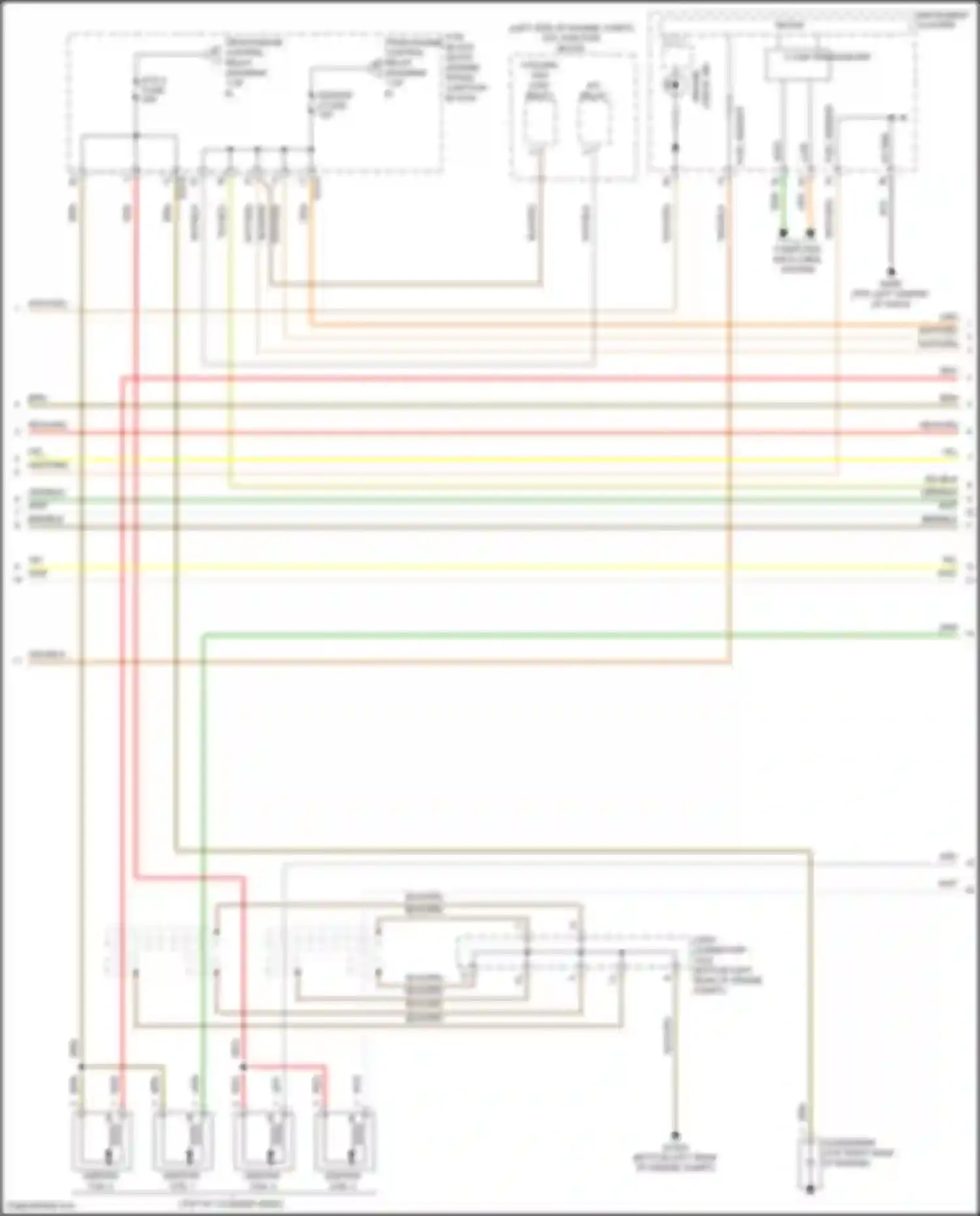 Tucson Hyundai III facelift (2018-2021): Wiring diagram engine performance 2.0l (5 of 6)