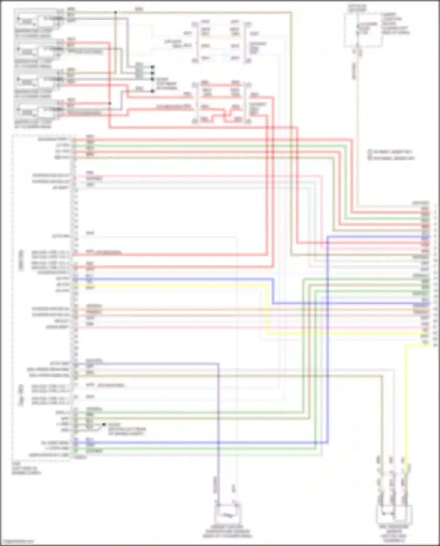 Tucson Hyundai III facelift (2018-2021): Wiring diagram engine performance 2.4l (1 of 7)