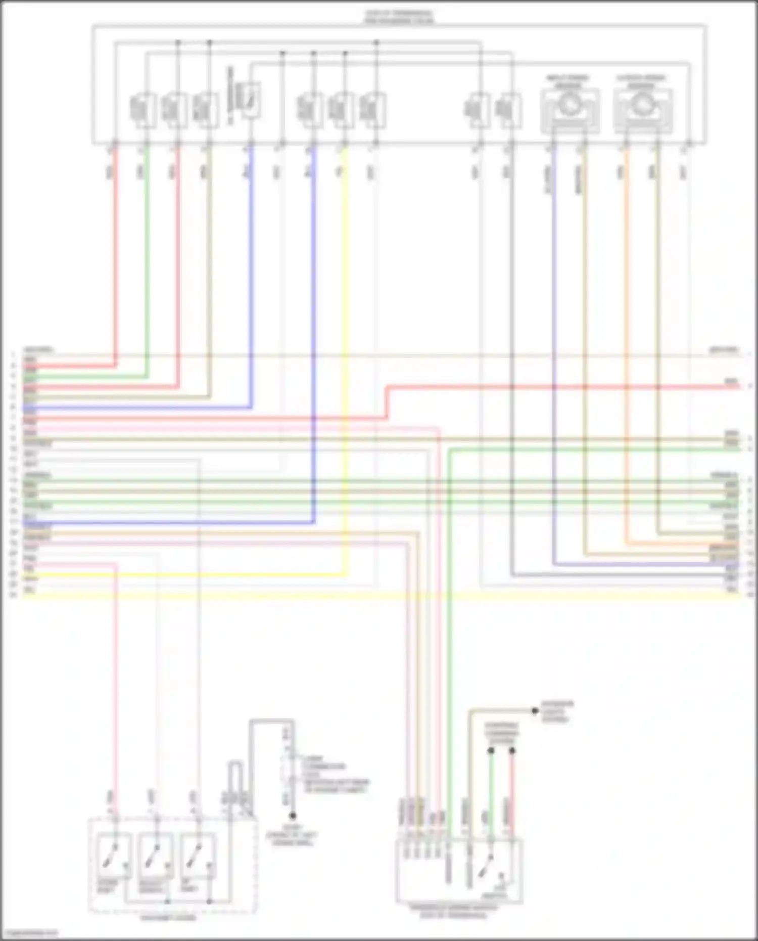 Tucson Hyundai III facelift (2018-2021): Wiring diagram engine performance 2.4l (2 of 7)