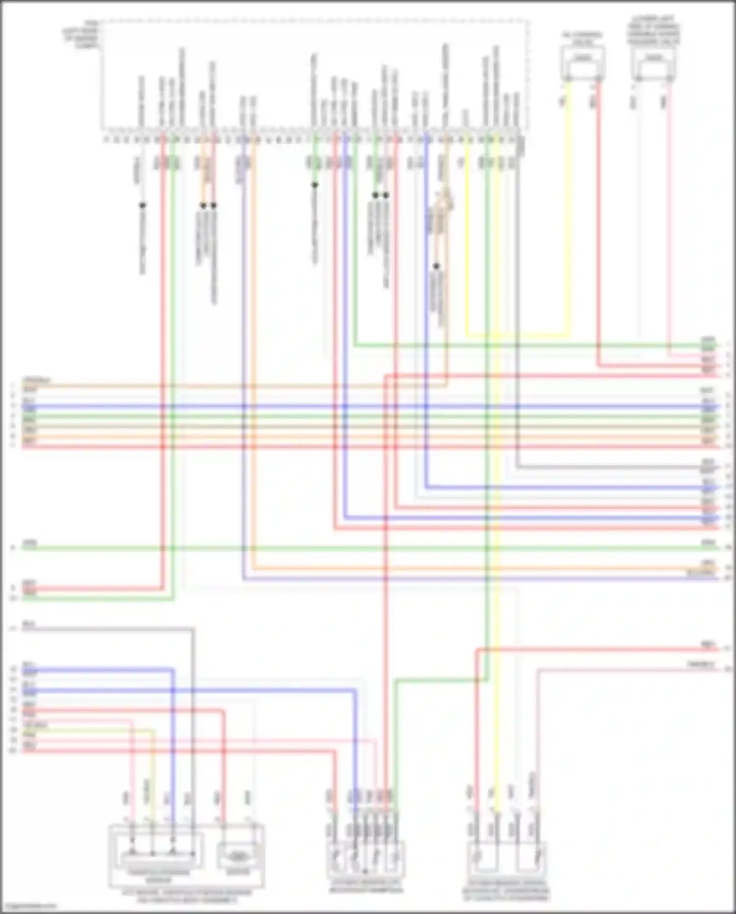 Tucson Hyundai III facelift (2018-2021): Wiring diagram engine performance 2.4l (5 of 7)