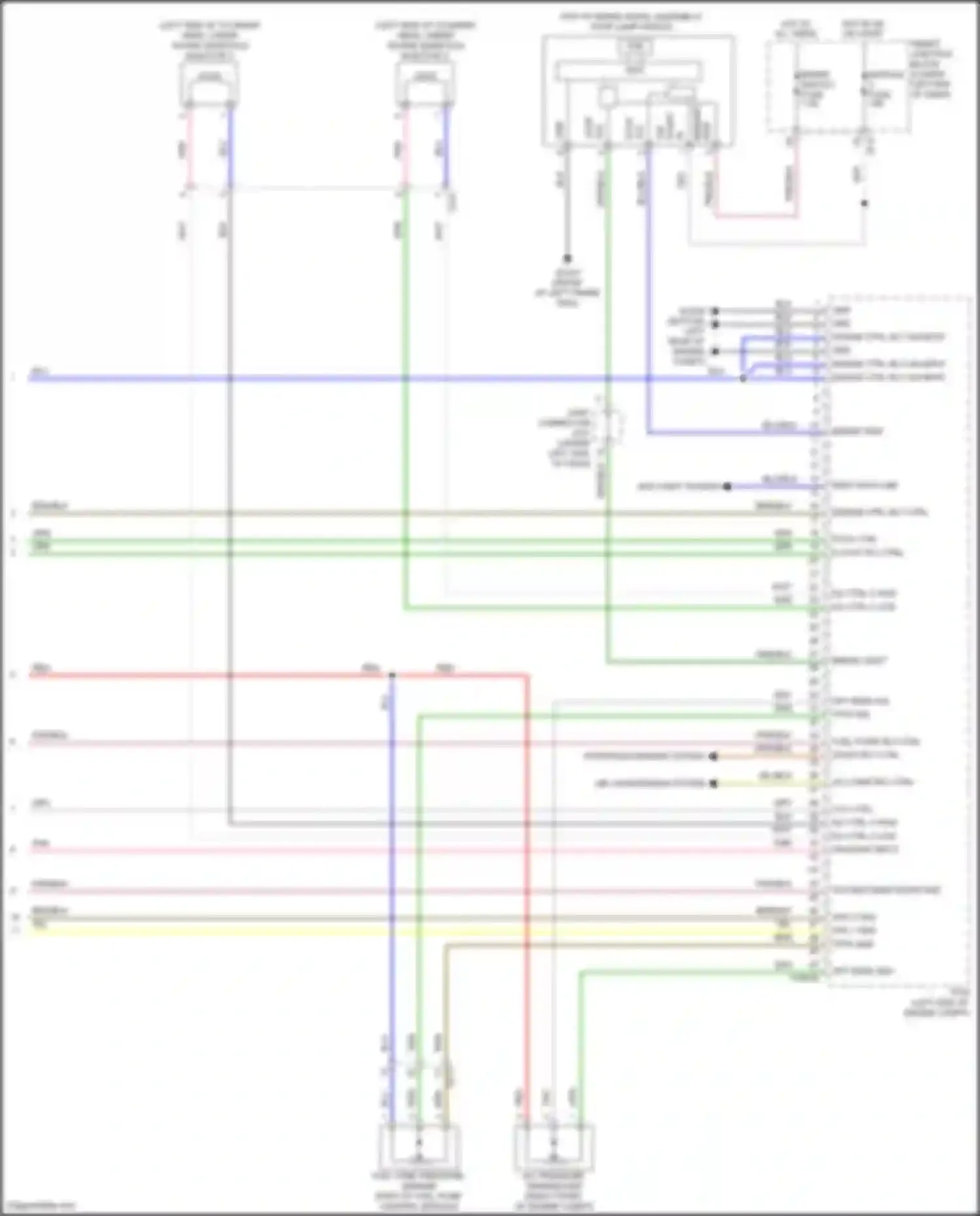 Tucson Hyundai III facelift (2018-2021): Wiring diagram engine performance 2.4l (7 of 7)