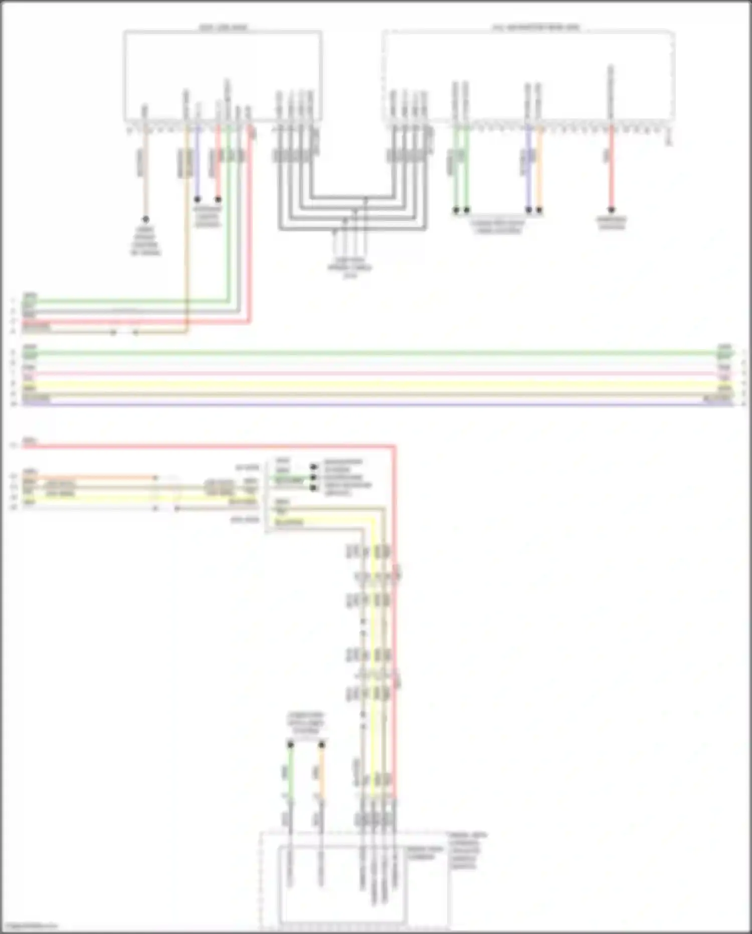Tucson Hyundai III facelift (2018-2021): Radio circuit, w/ navigation & amplifier (3 of 4)