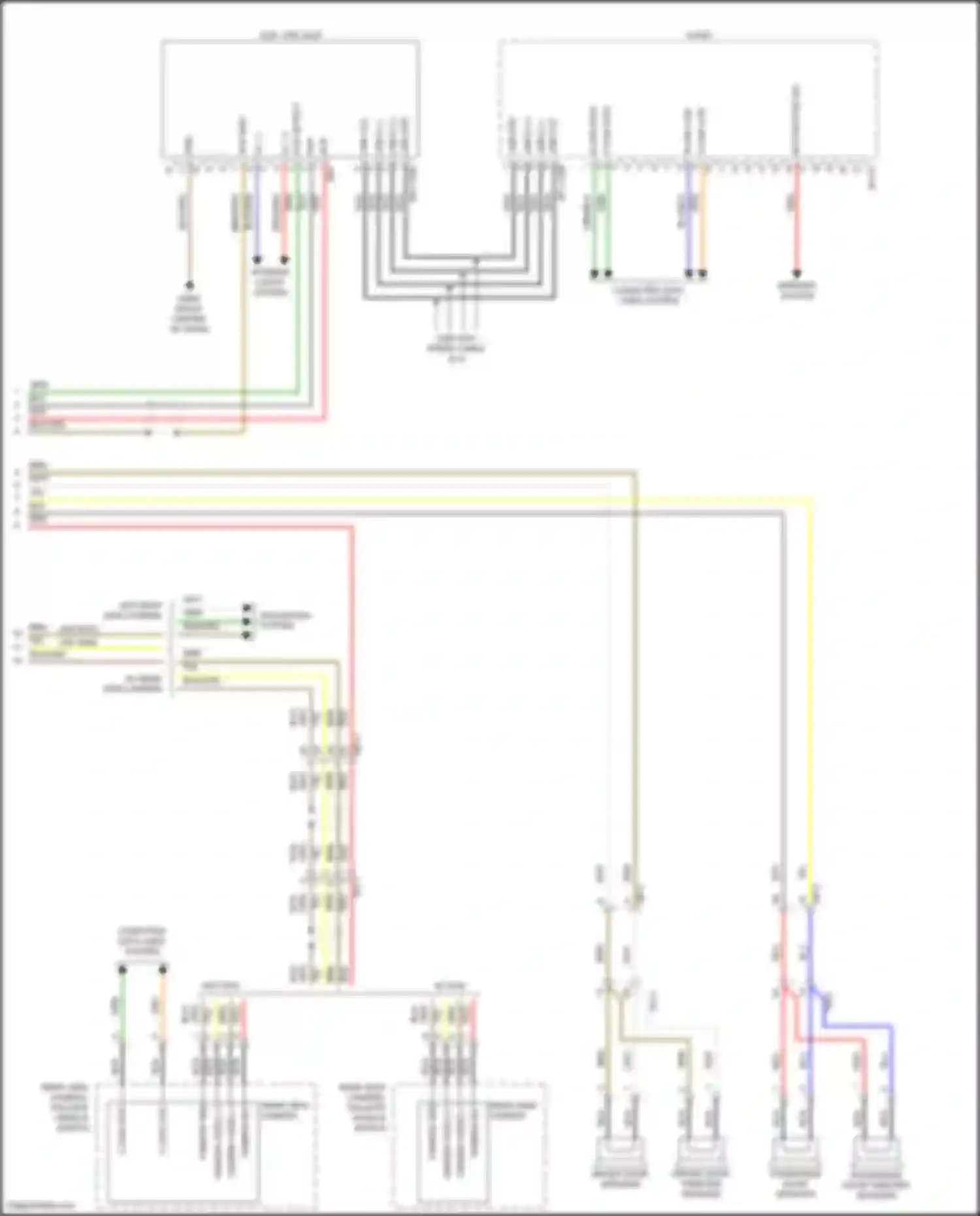 Tucson Hyundai III facelift (2018-2021): Radio circuit, w/o navigation & amplifier (3 of 3)